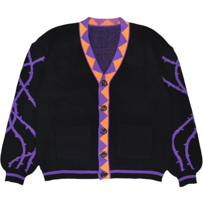 Purple Vine Cardigan sold by Steady Hands