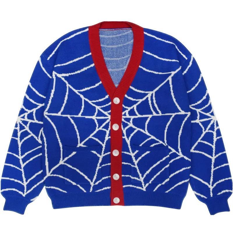 Web Cardigan sold by Steady Hands