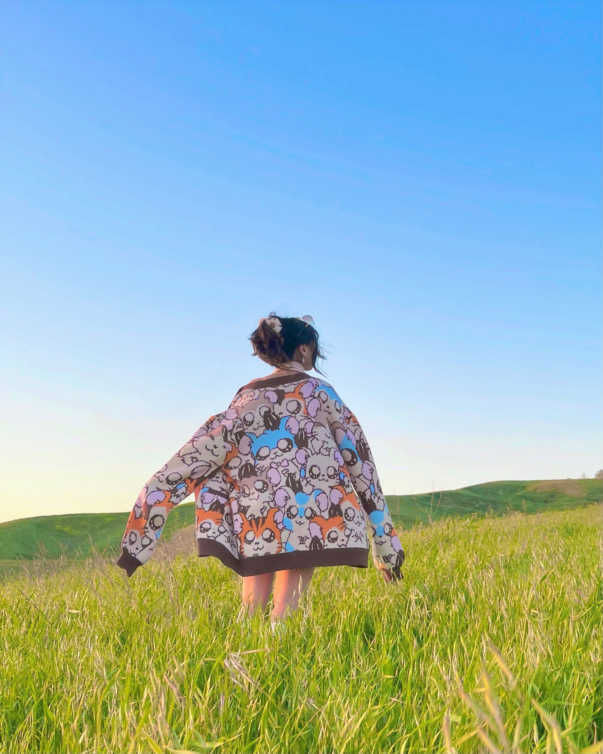 Ham-Ham Cardigan sold by Steady Hands product image thumbnail 3