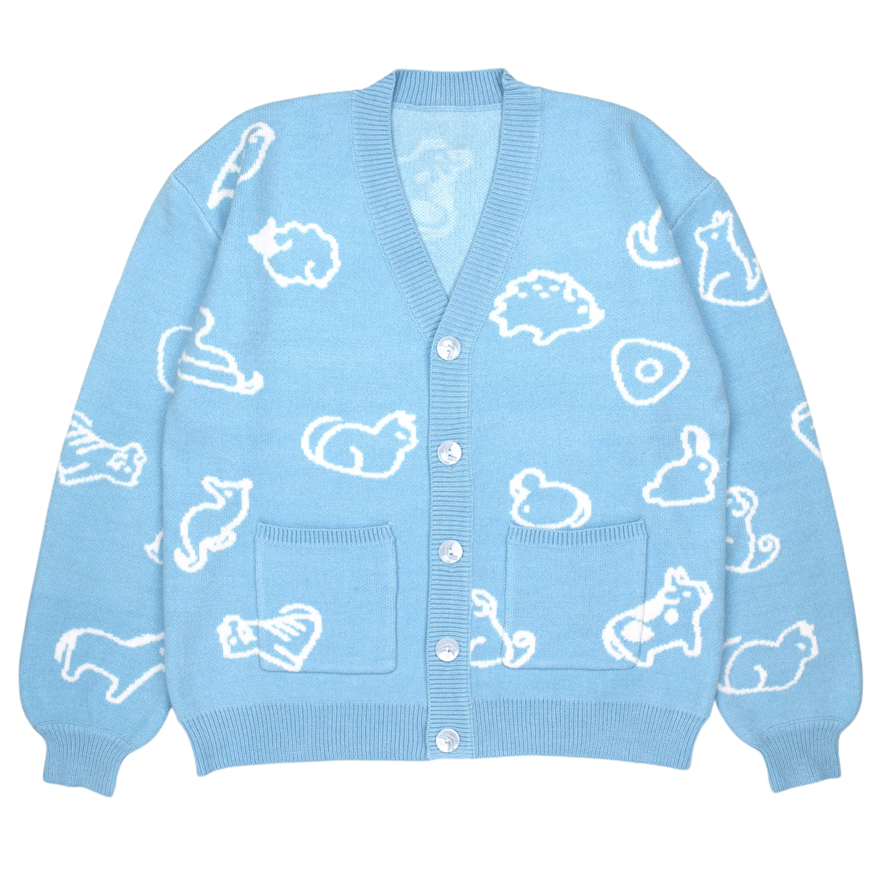 Blue Zodiac Cardigan sold by Steady Hands