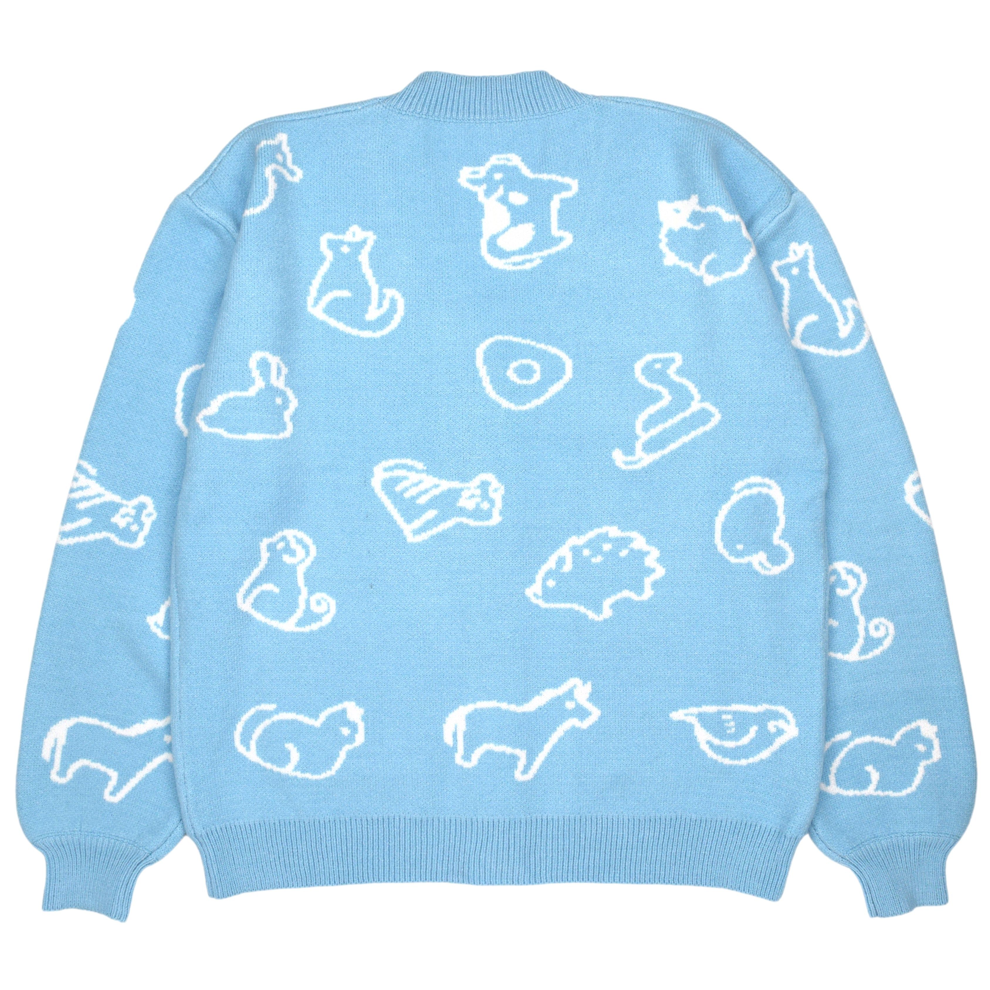 Blue Zodiac Cardigan sold by Steady Hands product image thumbnail 2