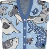 Shark Week Cardigan sold by Steady Hands