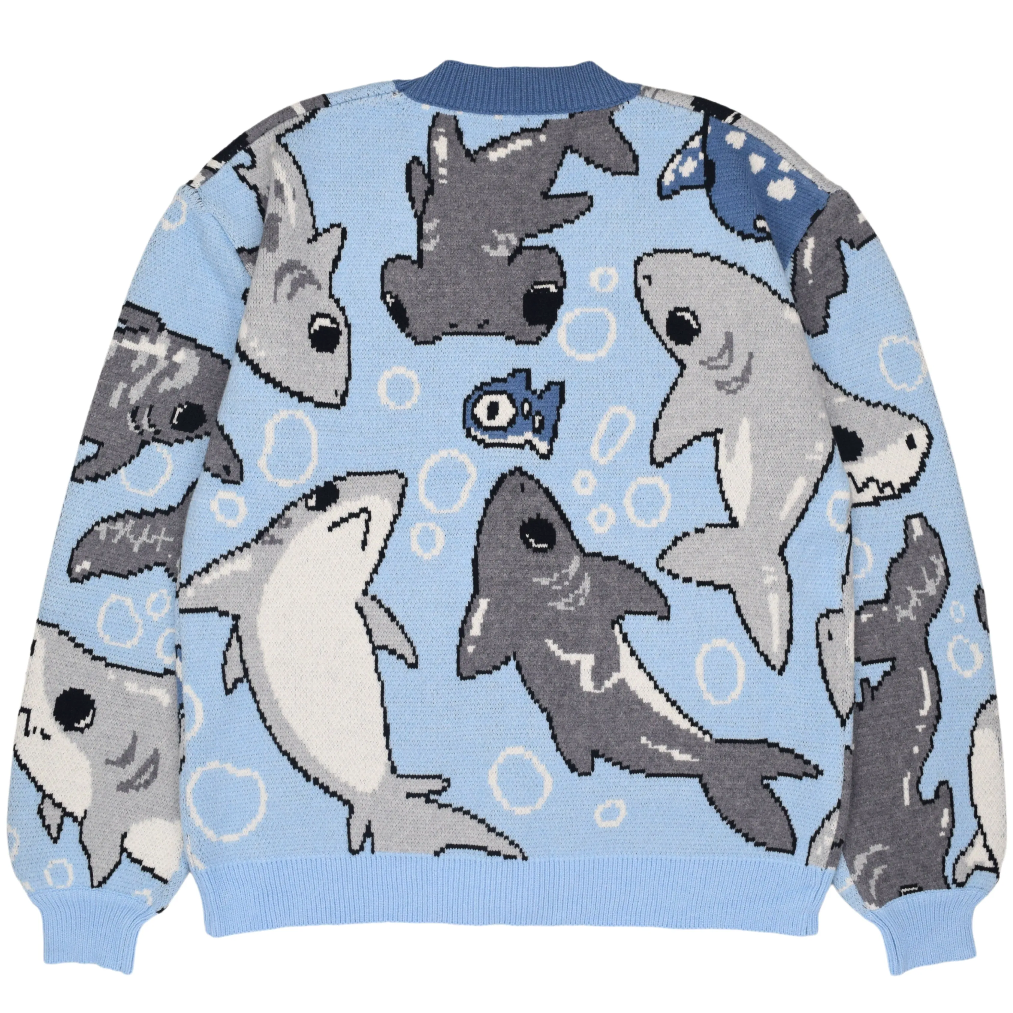 Shark Week Cardigan sold by Steady Hands product image thumbnail 2