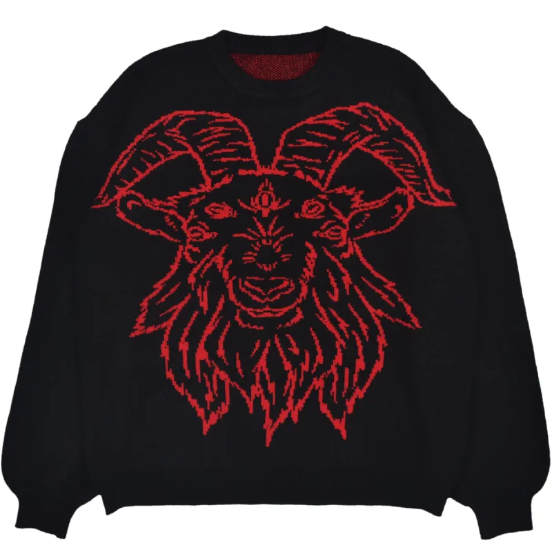 Black Phillip Knit Sweater sold by Steady Hands