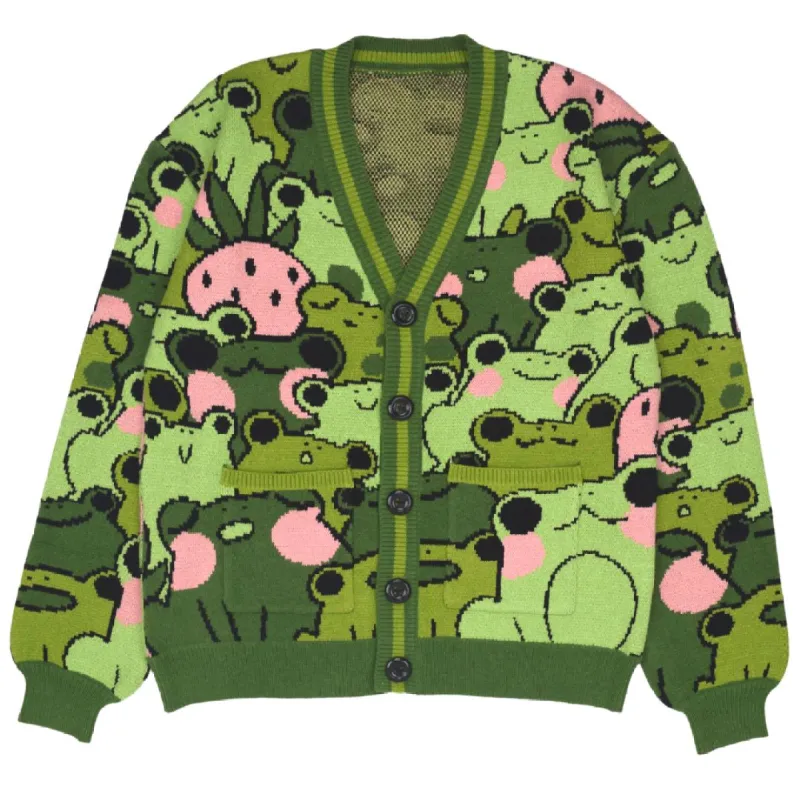 At My Lilypad Cardigan sold by Steady Hands
