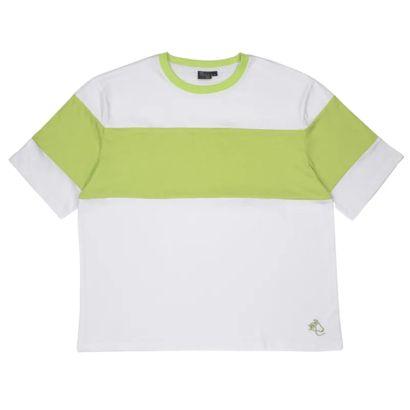 Green Striped Tee sold by Steady Hands