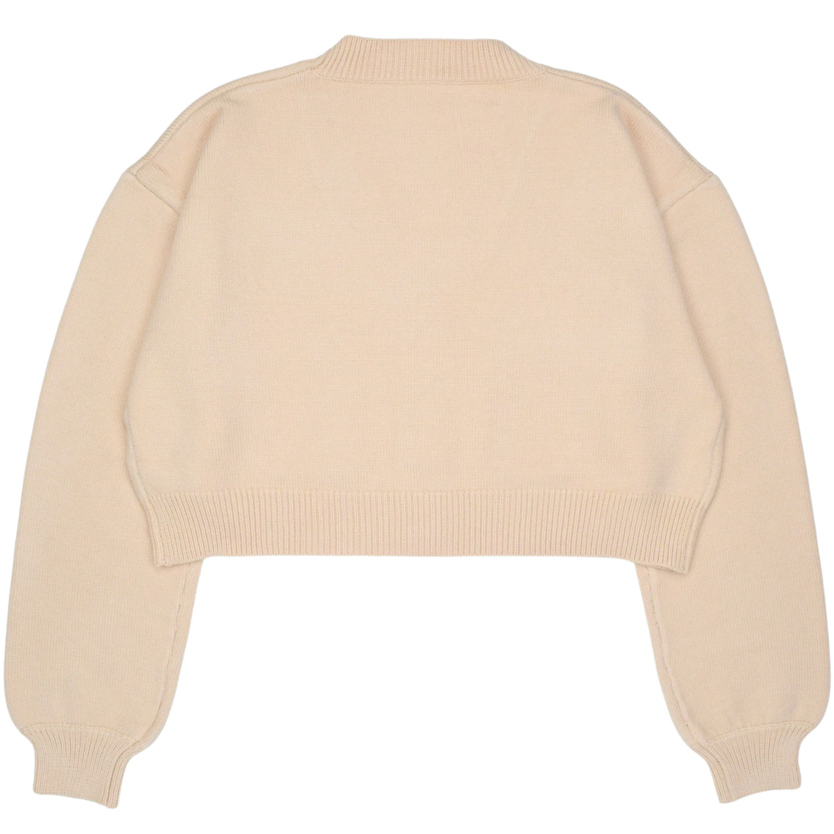 Cropped Beige/Cream/Nude Cardigan sold by Steady Hands product image thumbnail 2