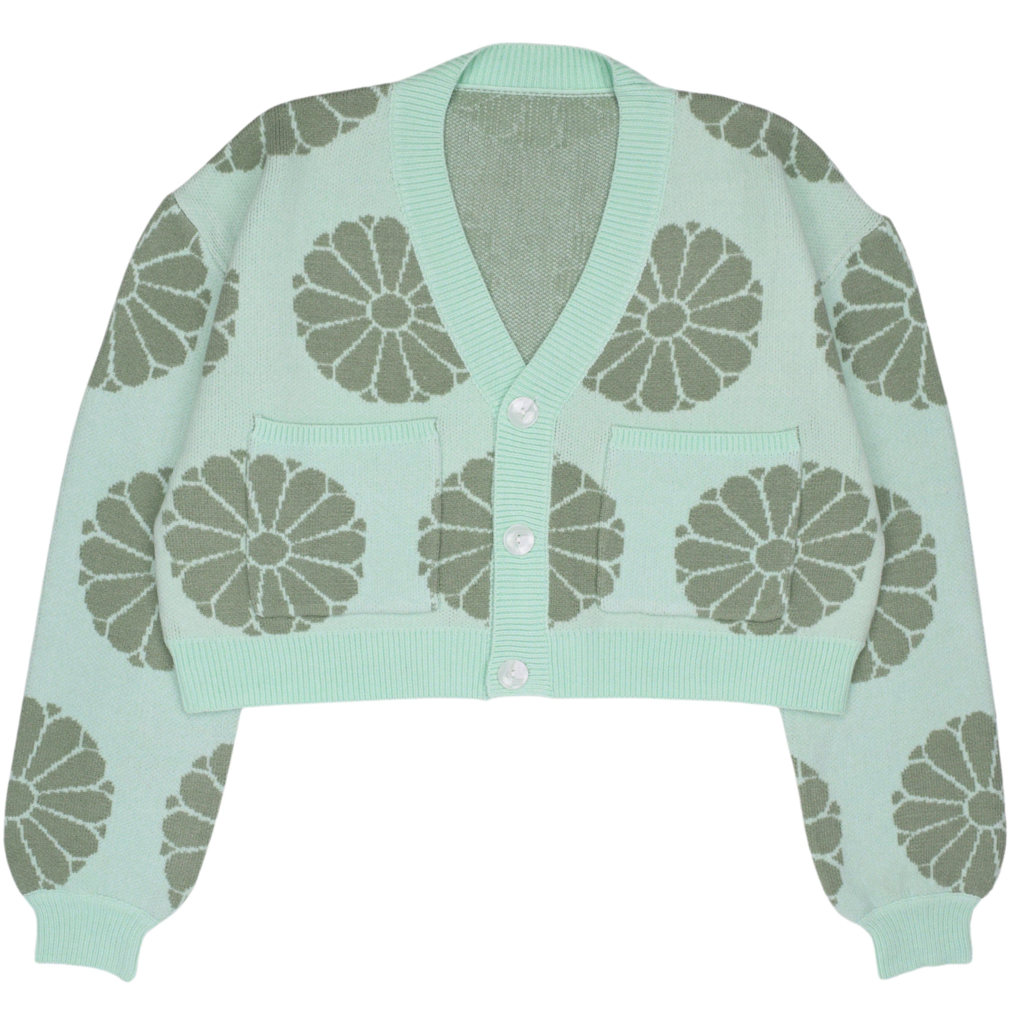 Cropped God Kiss Cardigan sold by Steady Hands