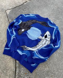 Spirit Fish Cardigan sold by Steady Hands