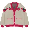 Strawberry Cardigan sold by Steady Hands