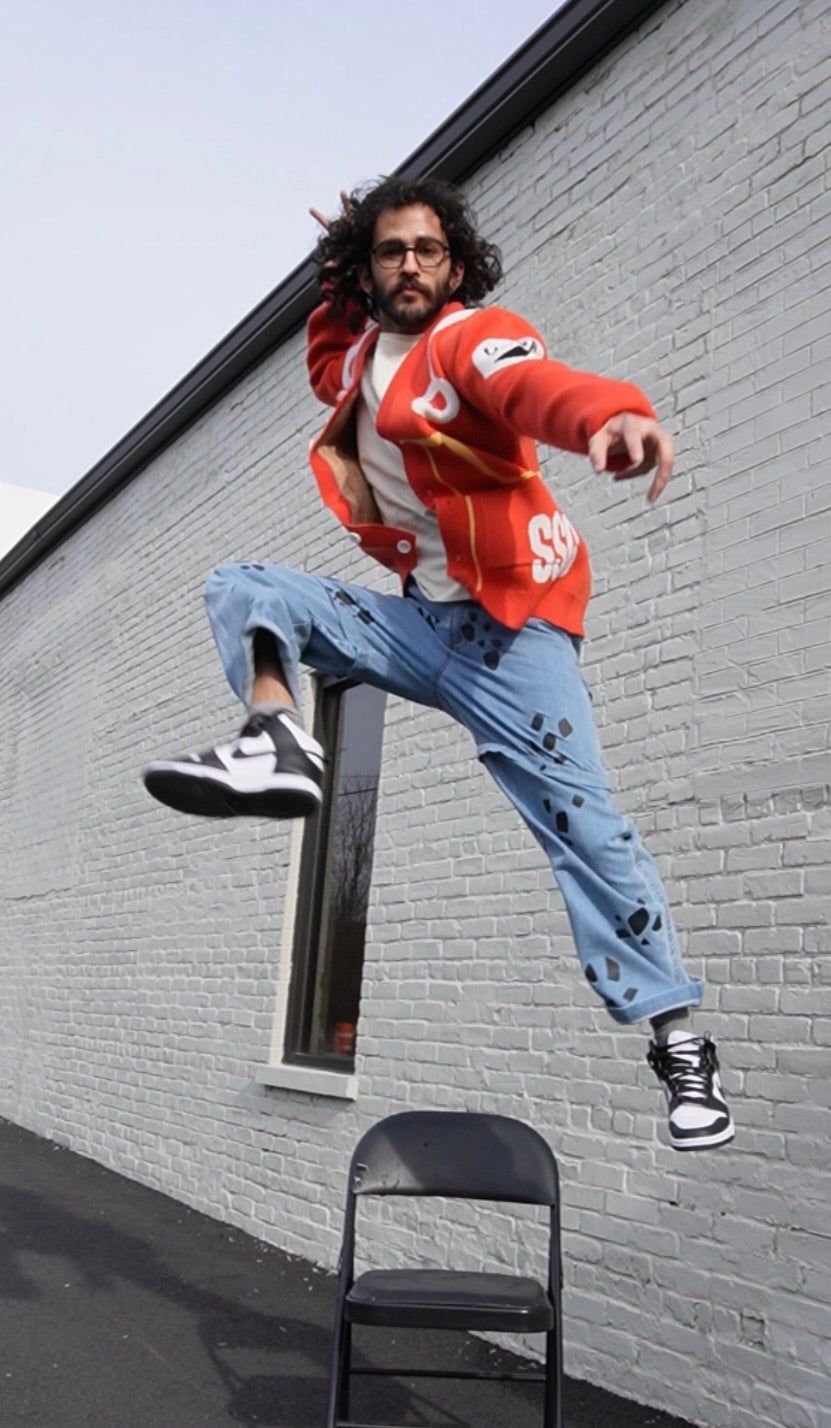 Straw Hat Egghead Cardigan sold by Steady Hands product image thumbnail 3