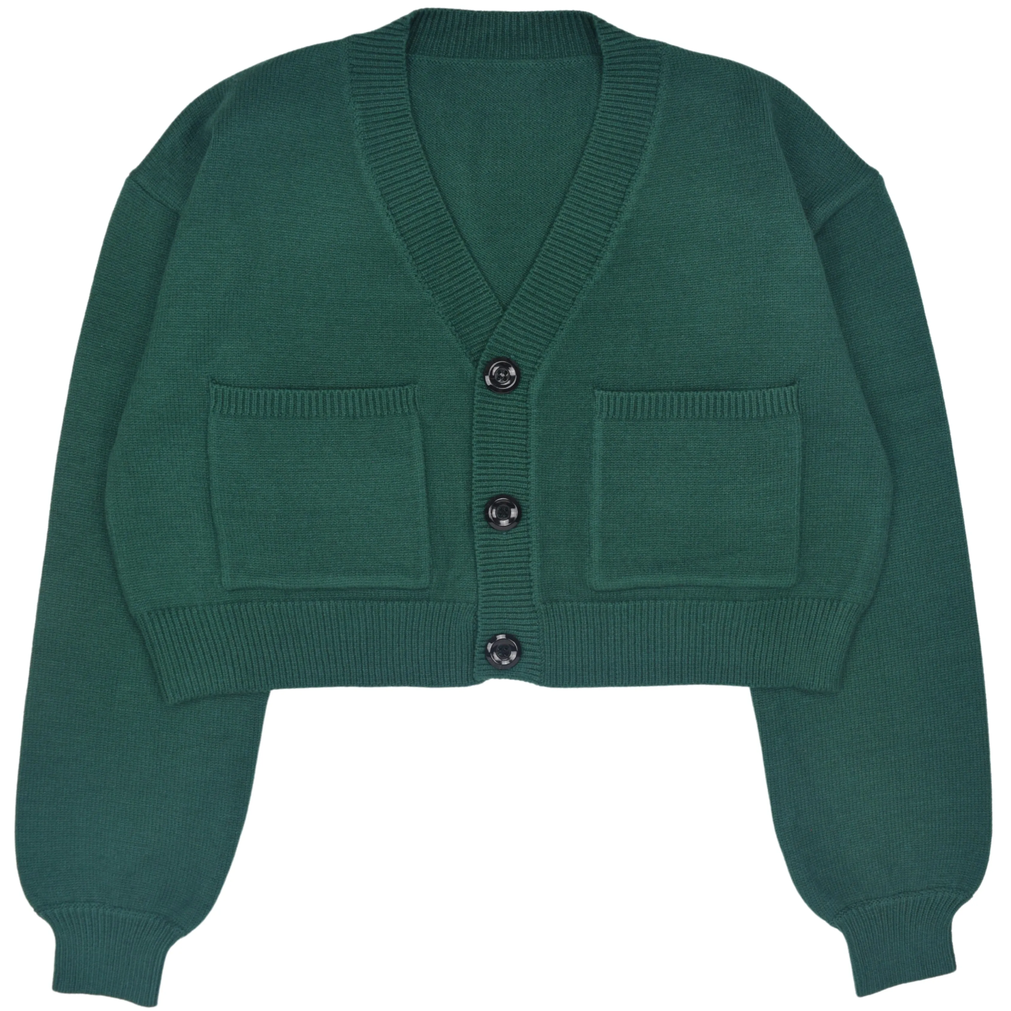 Cropped Touch Grass Cardigan sold by Steady Hands
