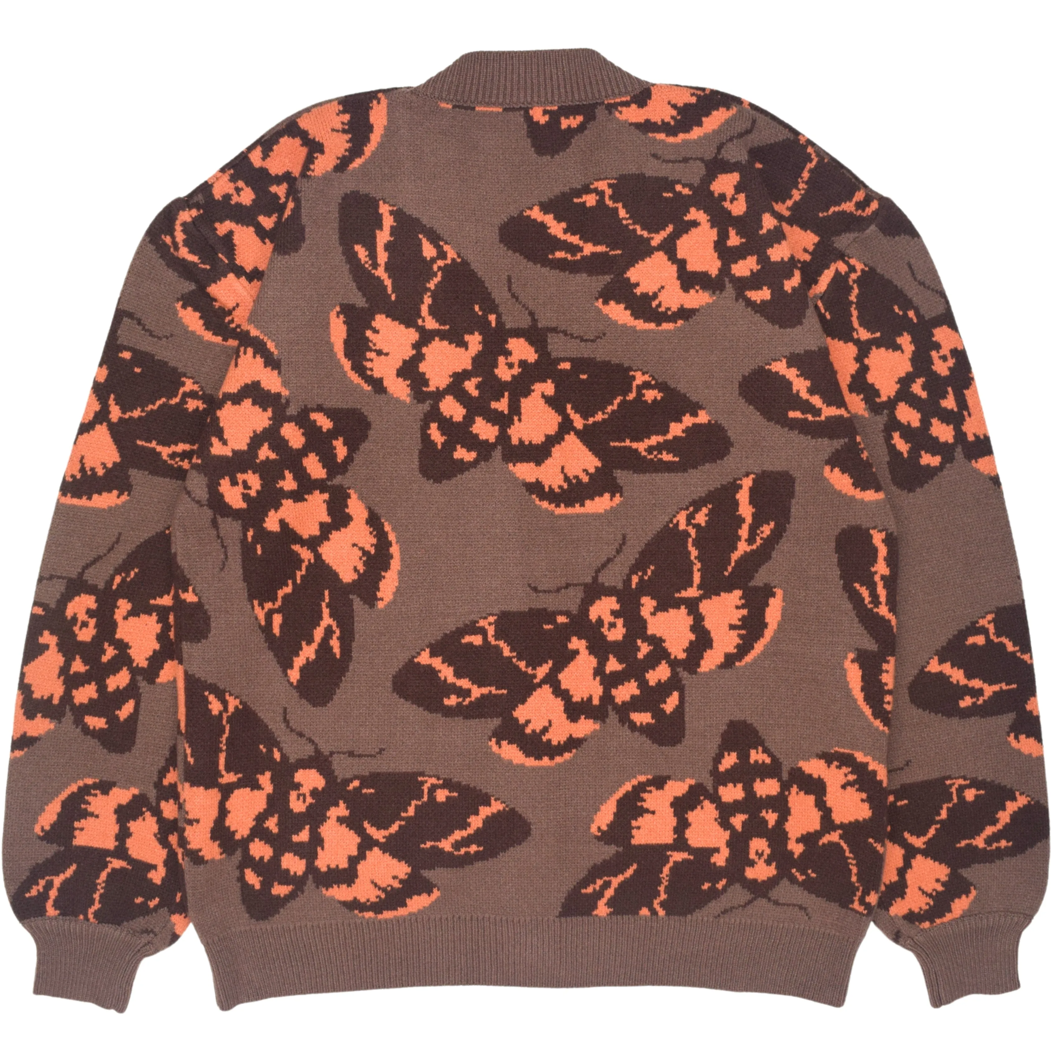 Death's-Head Hawkmoth Cardigan sold by Steady Hands product image thumbnail 2