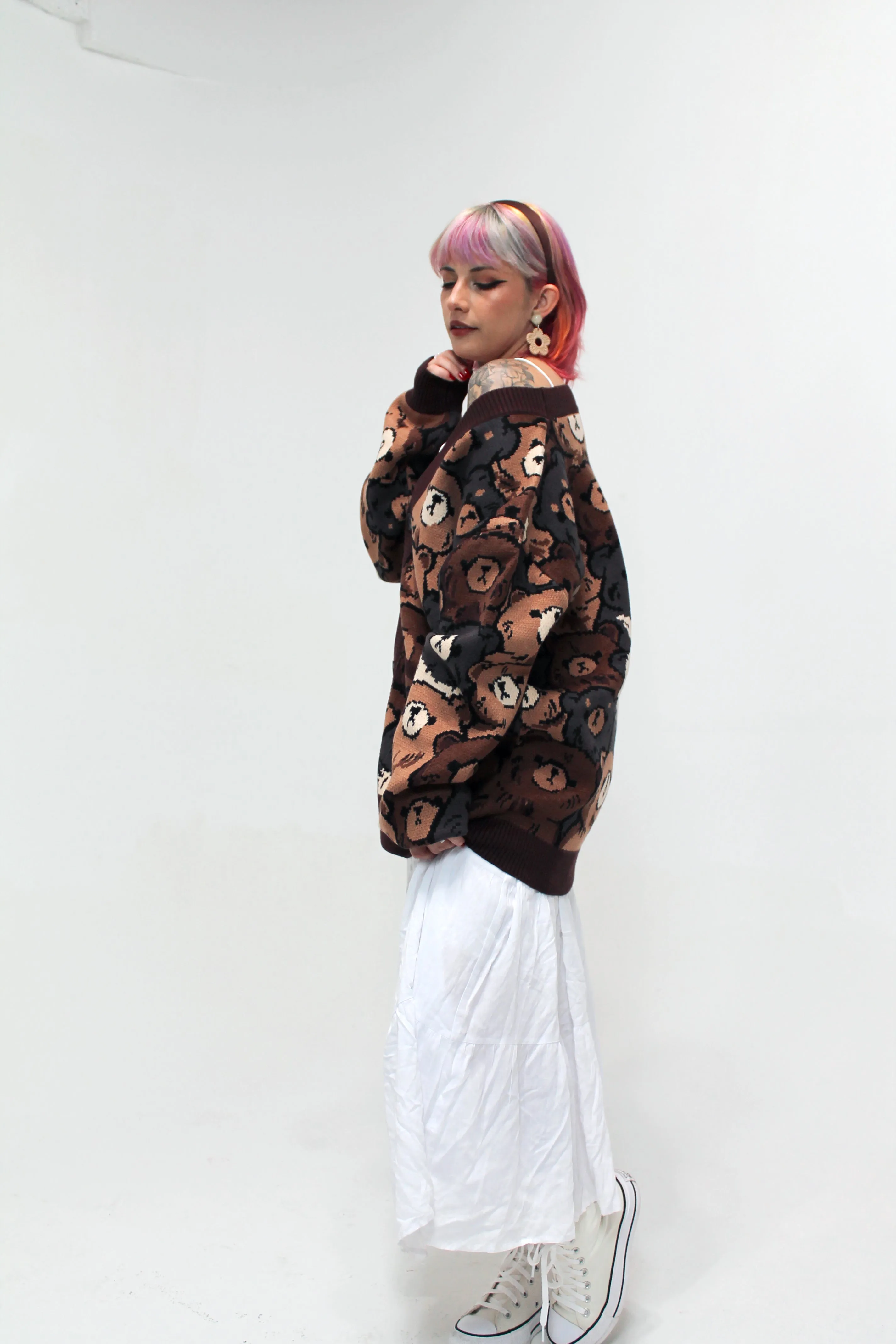 Unbearable Cardigan sold by Steady Hands product image thumbnail 3