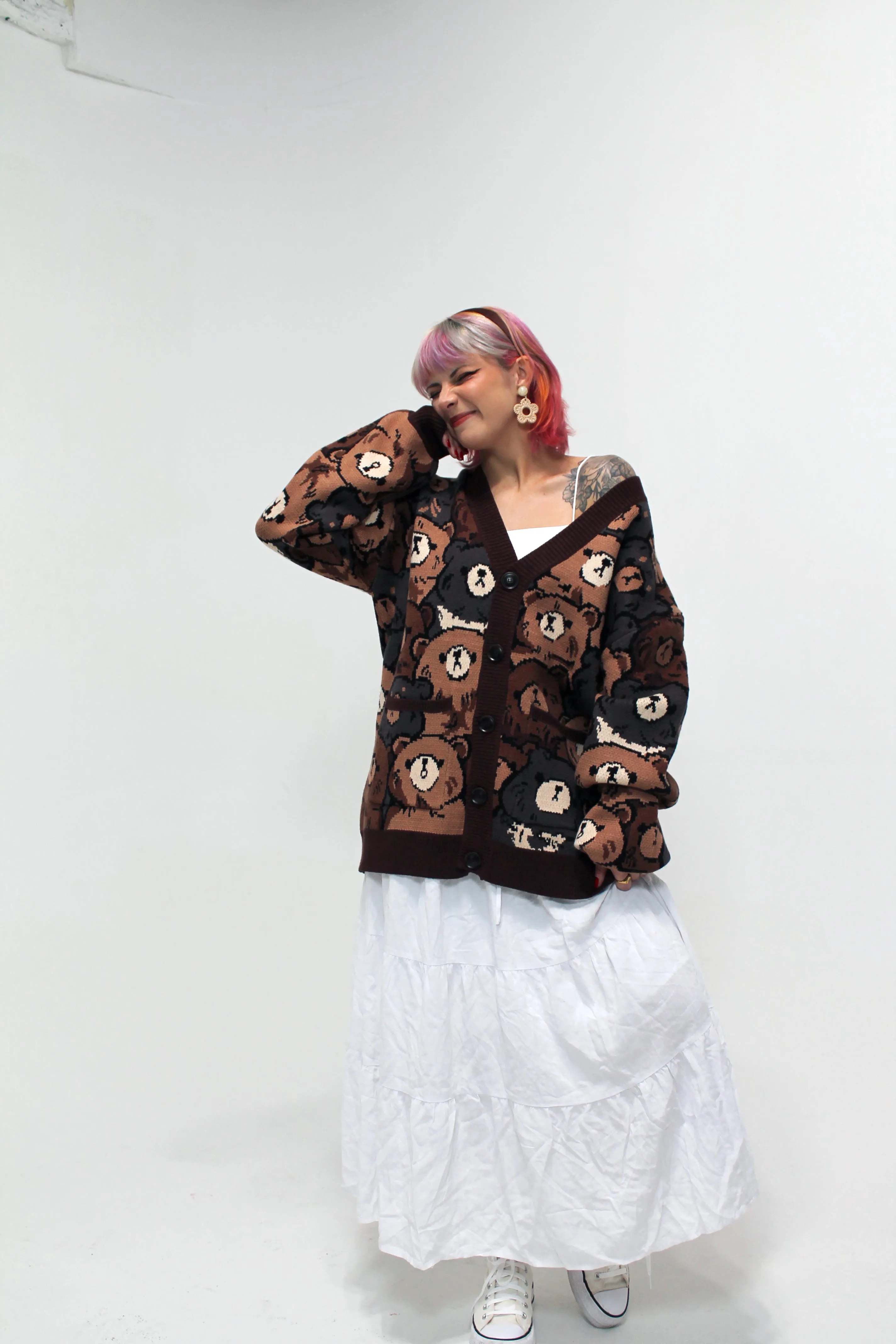 Unbearable Cardigan sold by Steady Hands product image thumbnail 5