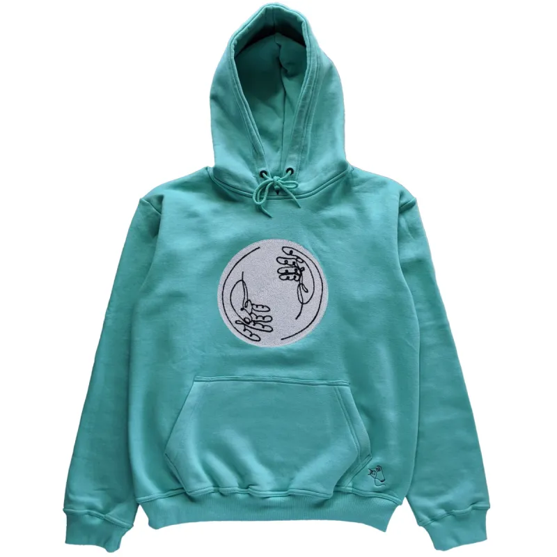 Chenille Spiral Hoodie sold by Steady Hands