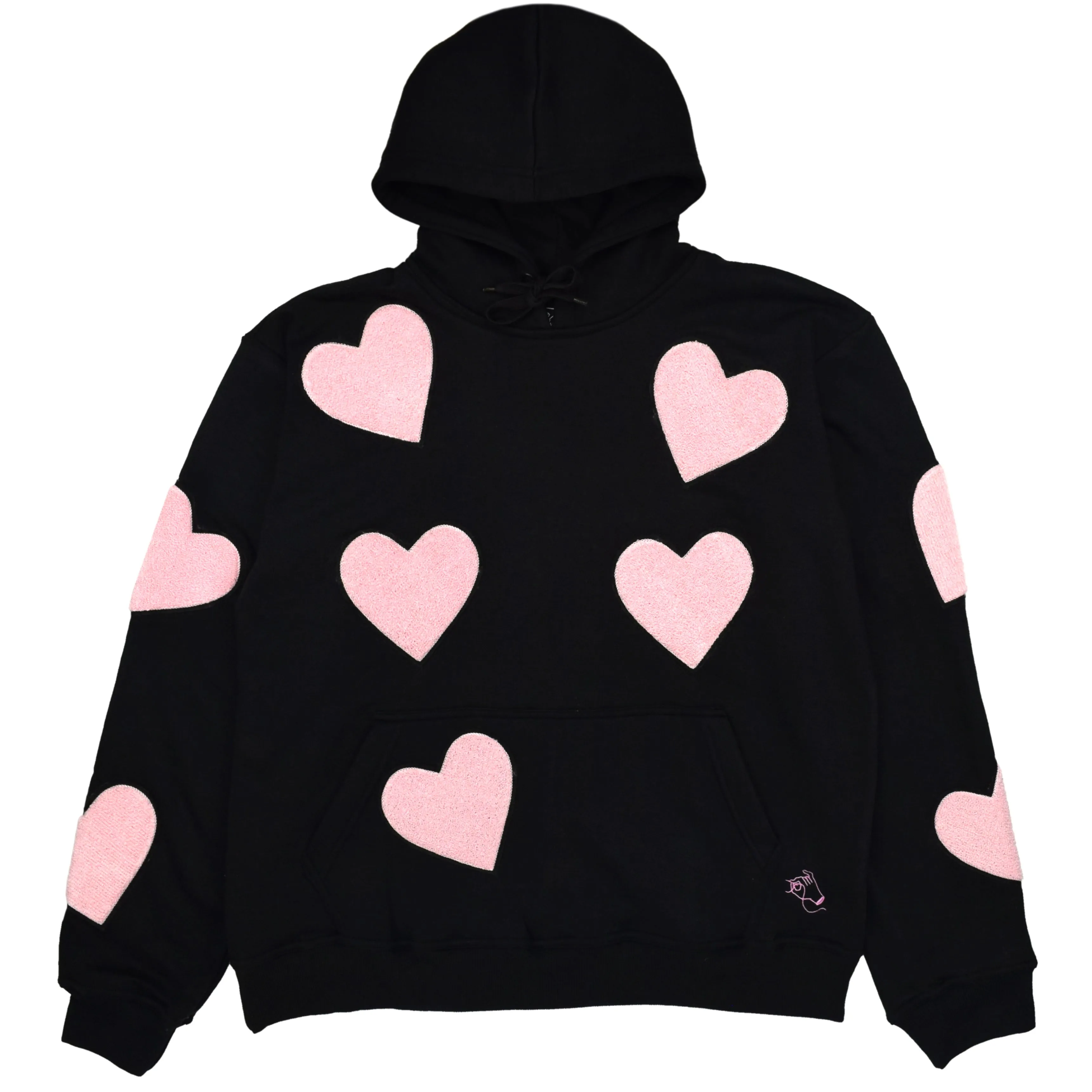 Black Lovecore Hoodie sold by Steady Hands
