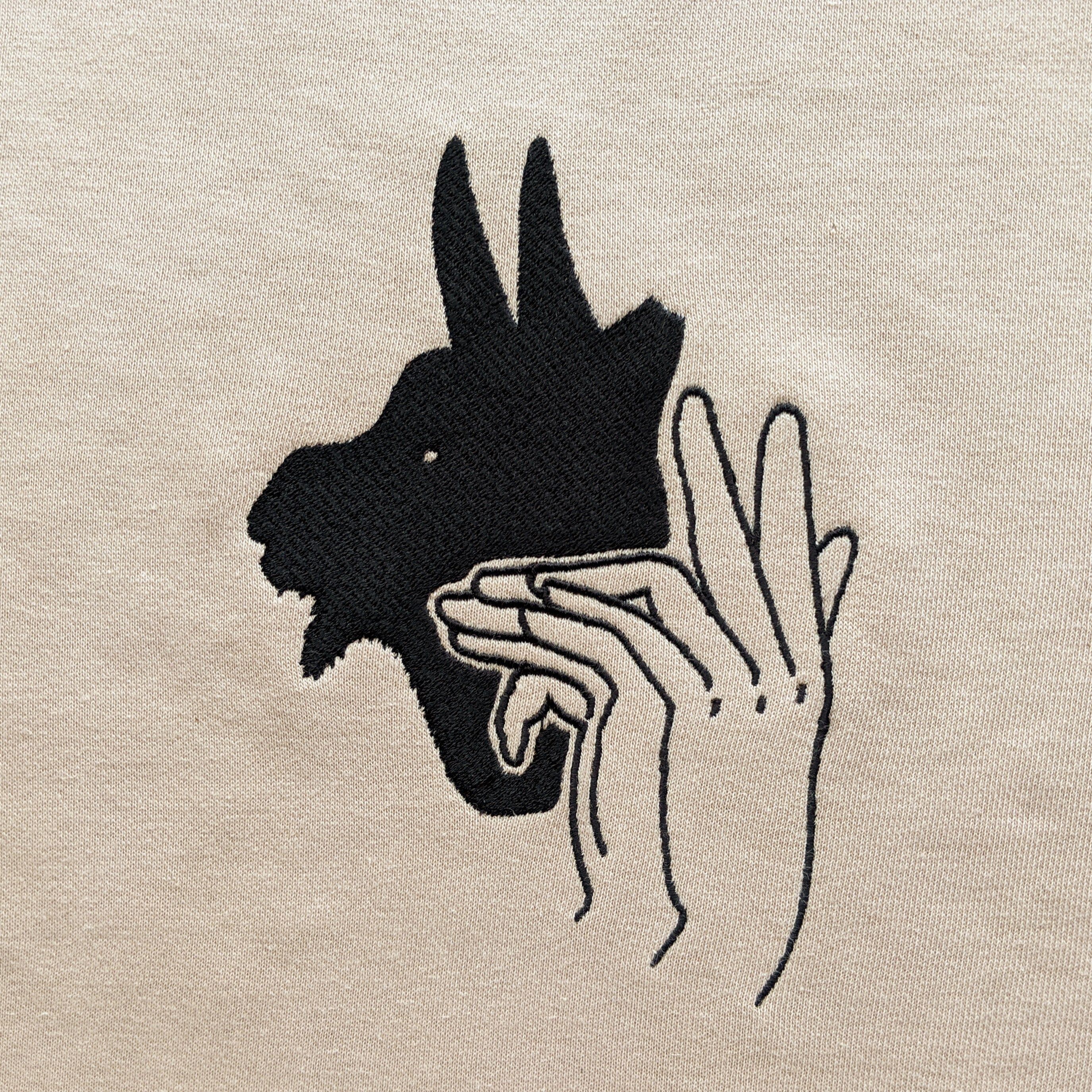 Goat Shadow Puppet Tee sold by Steady Hands product image thumbnail 2