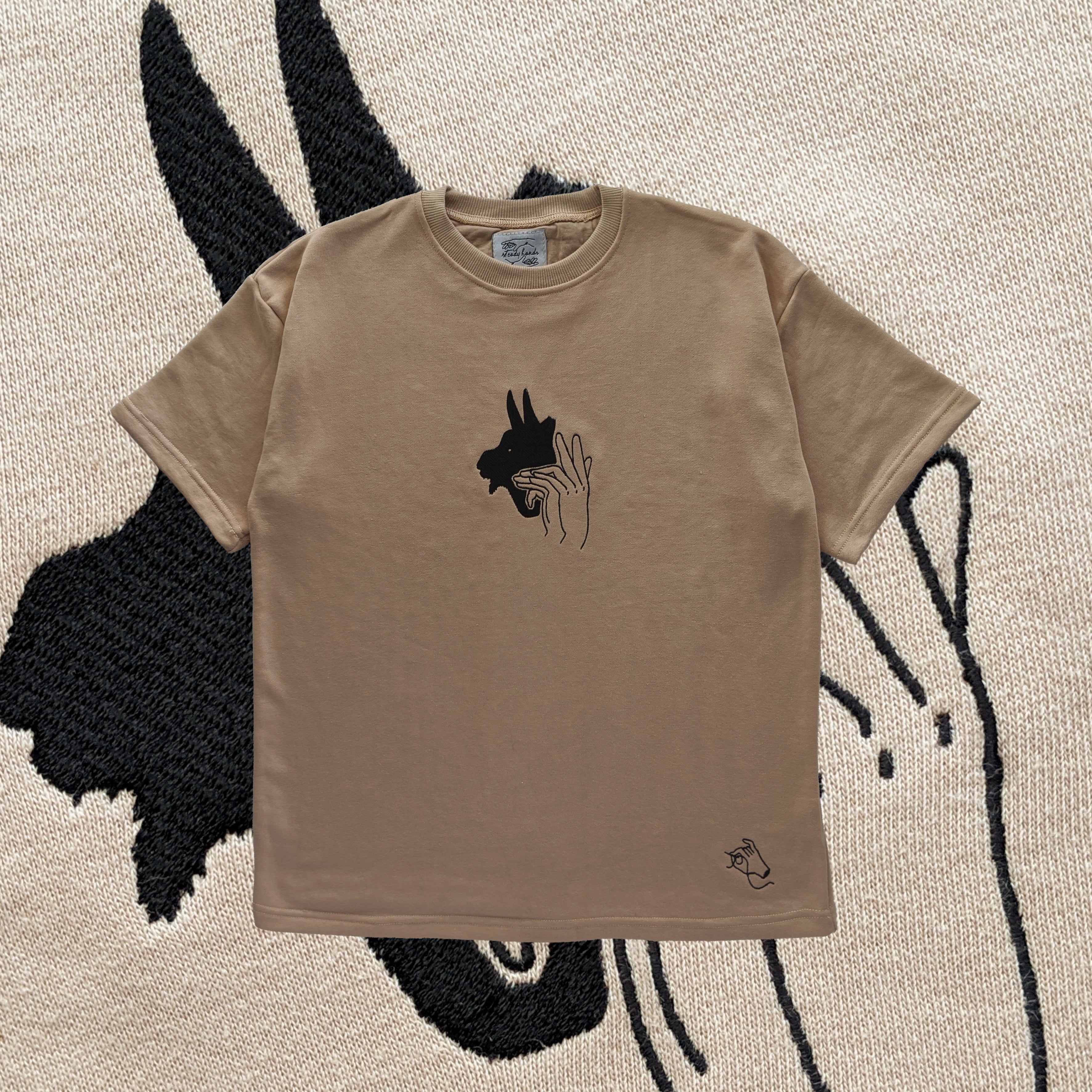 Goat Shadow Puppet Tee sold by Steady Hands product image thumbnail 3