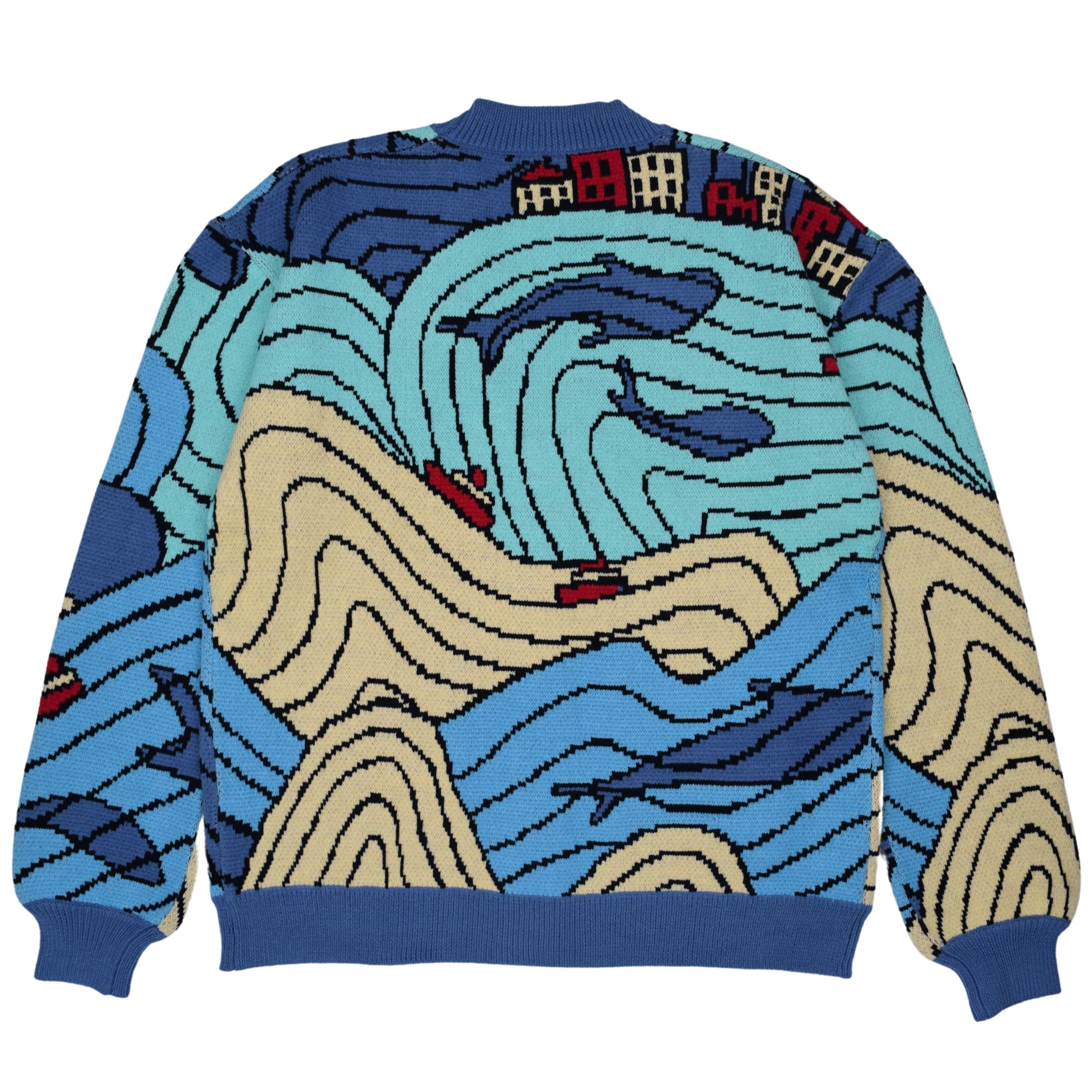 Fishy in the Sea Cardigan sold by Steady Hands product image thumbnail 2