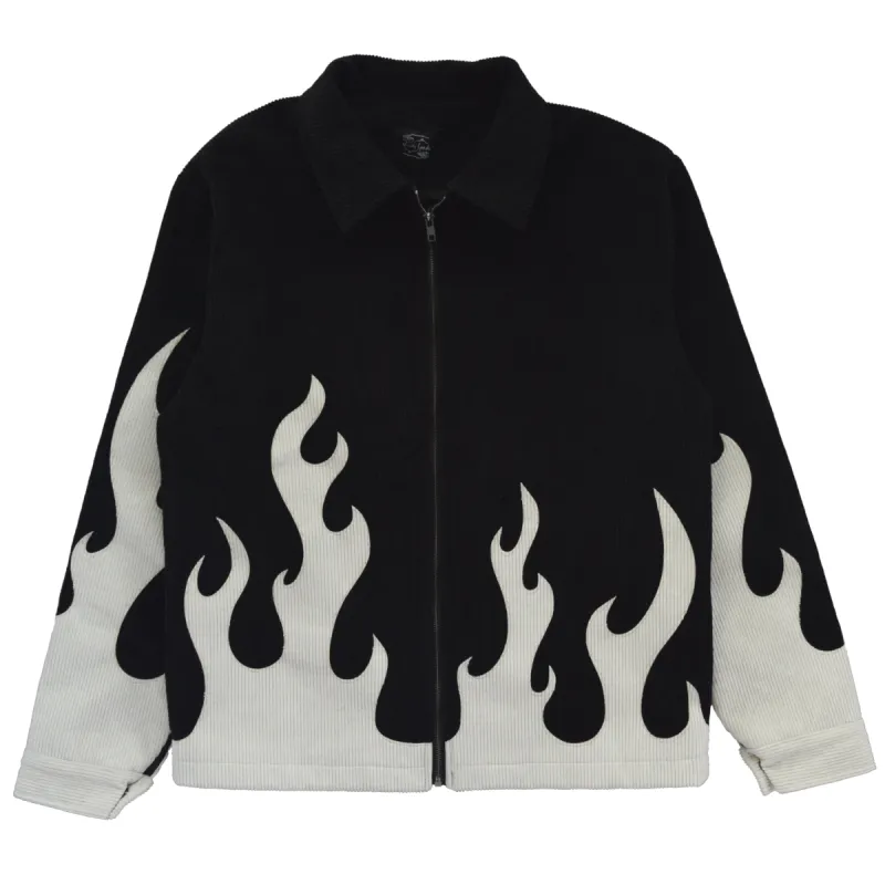 "Emo Ass" Flame Jacket sold by Steady Hands