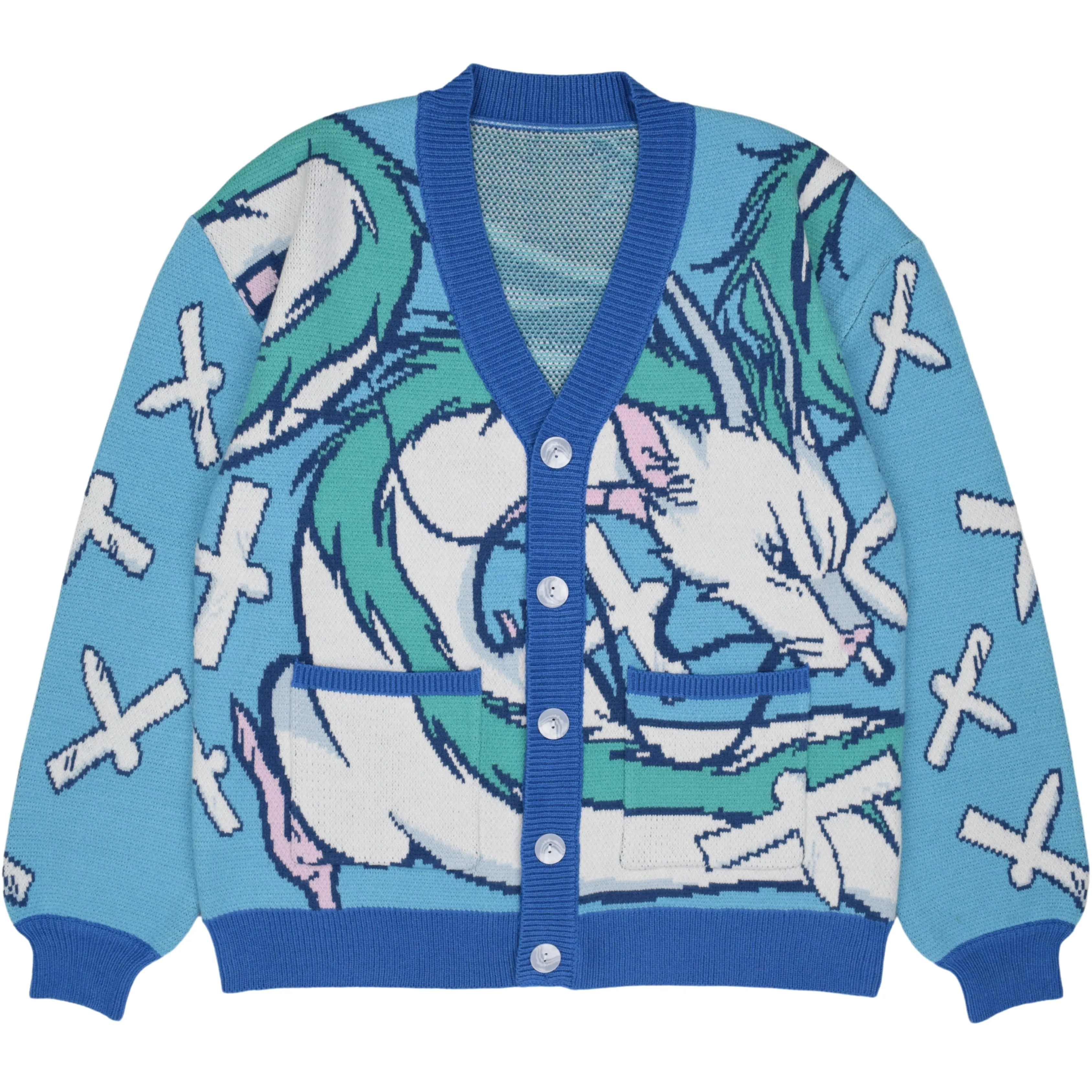 Pop-Up Cardigan 4 sold by Steady Hands