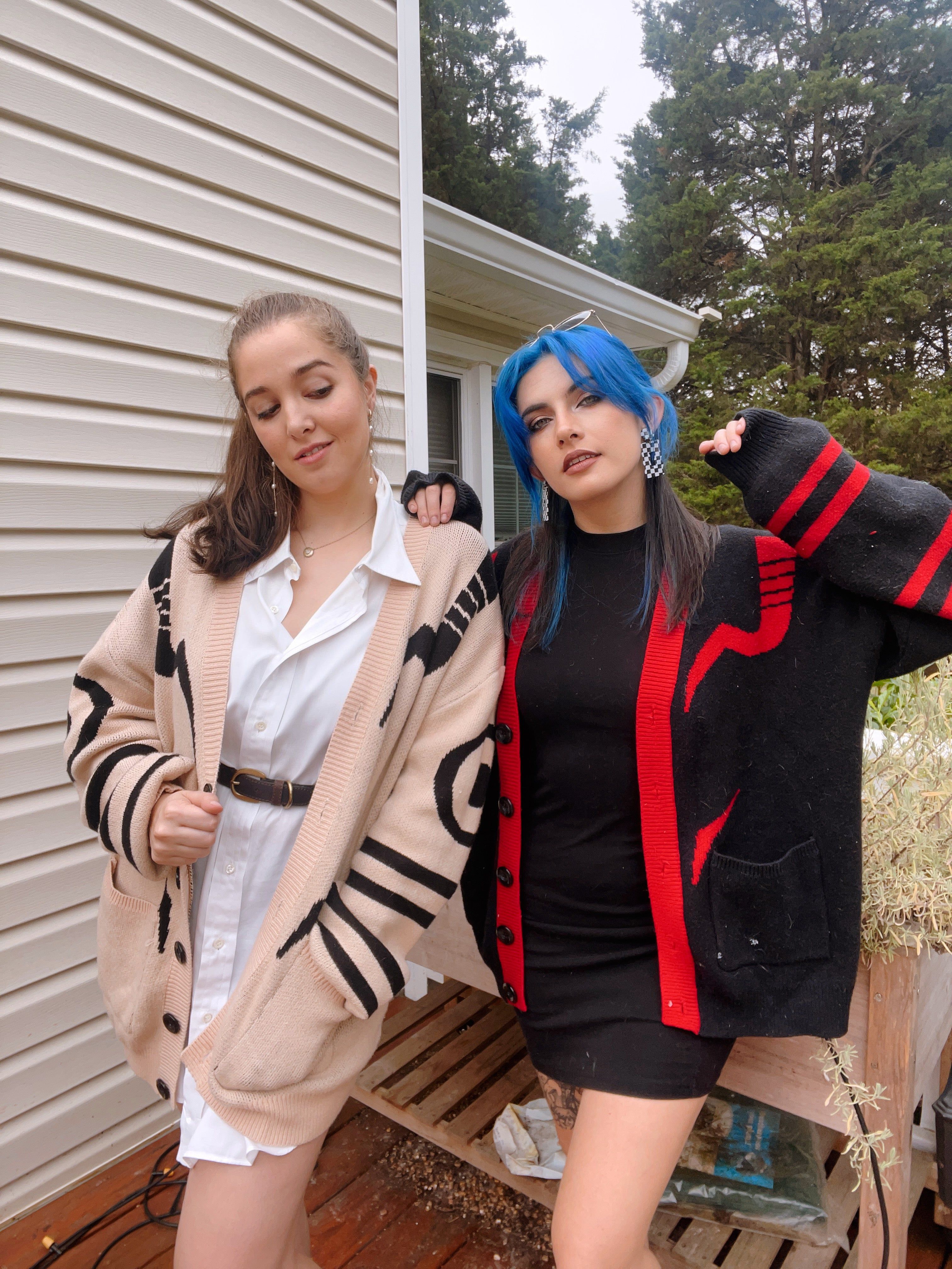 King Of Curses Cardigan sold by Steady Hands product image thumbnail 4