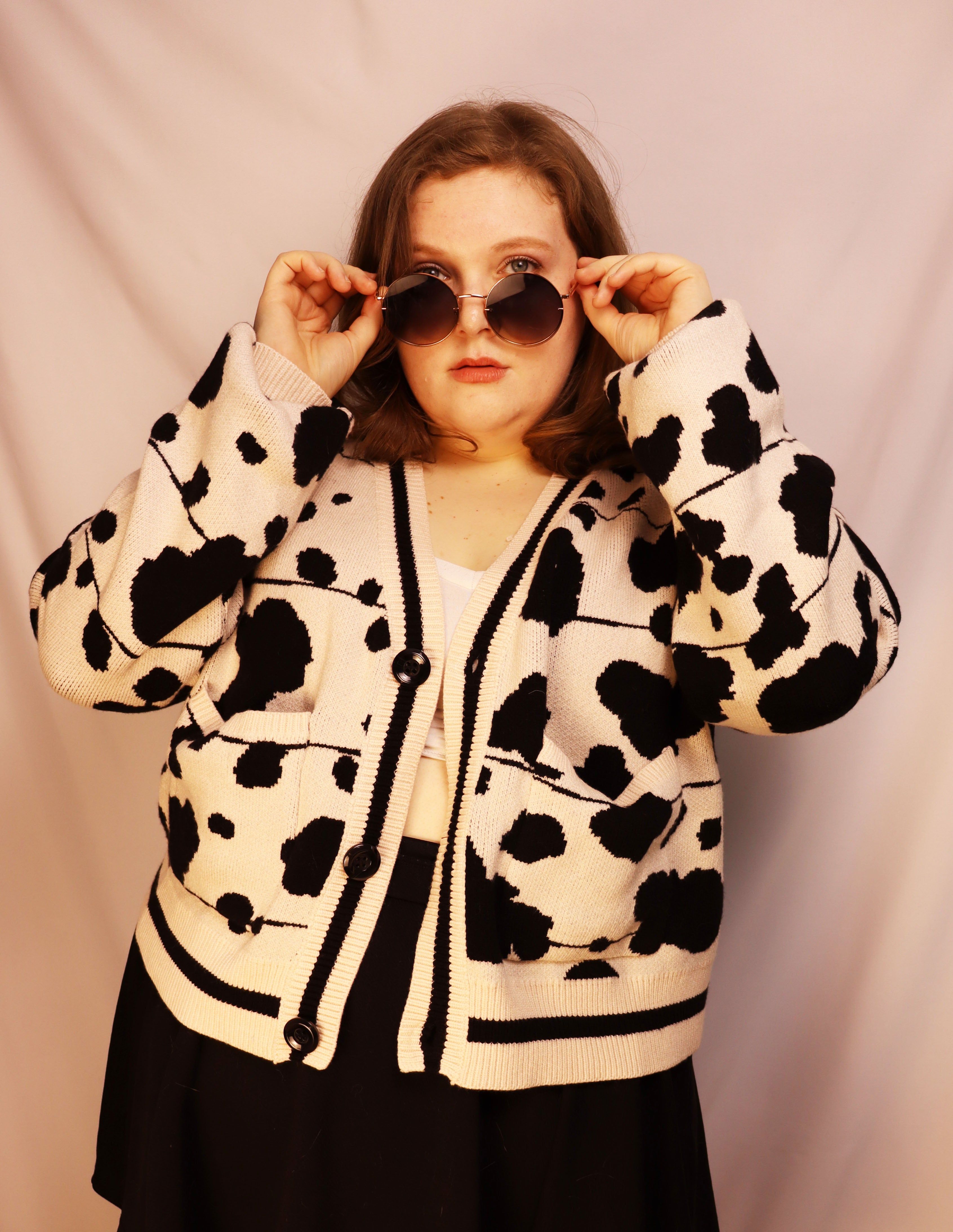 Cropped Ratio Cardigan sold by Steady Hands product image thumbnail 3