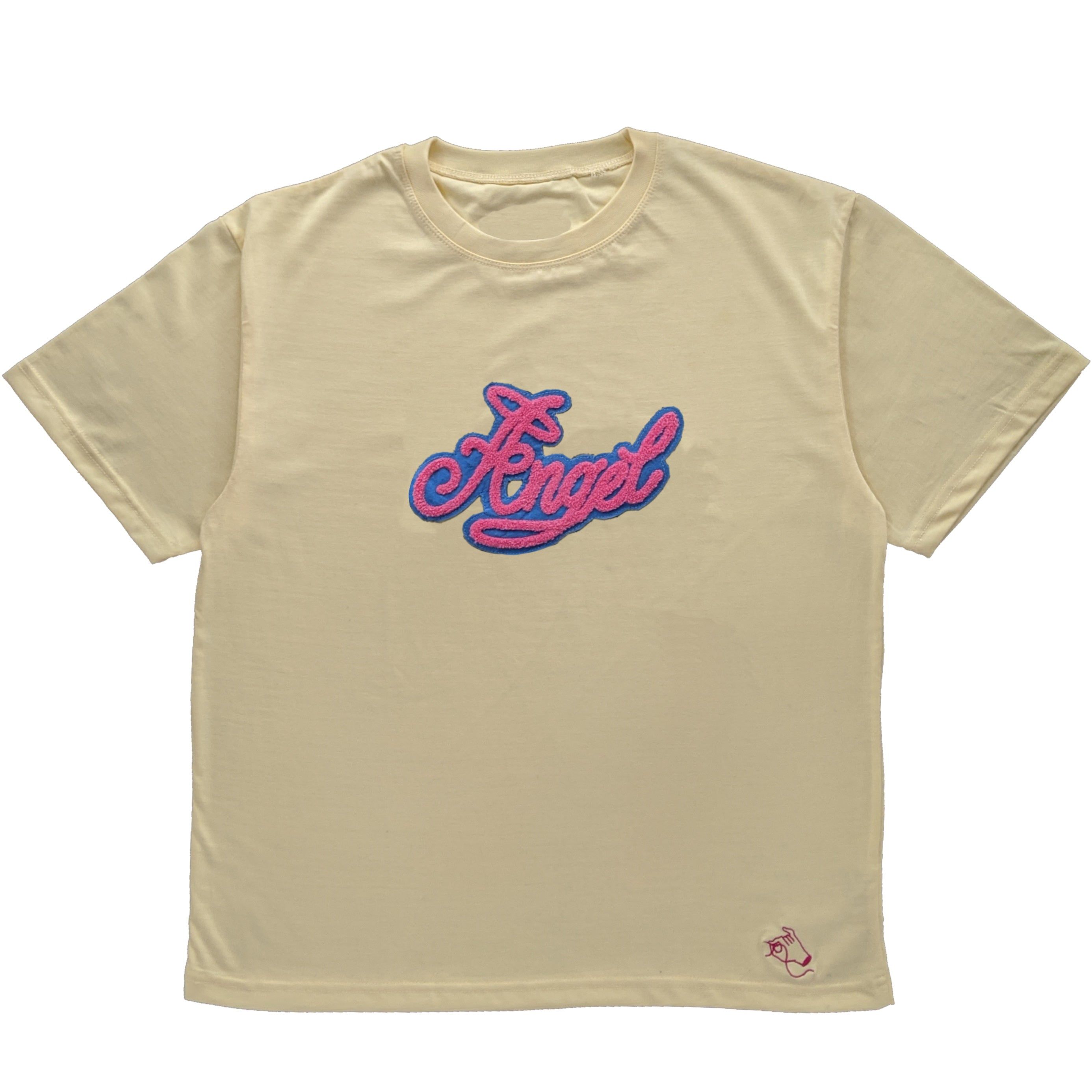 Cream Angel Baby Tee sold by Steady Hands