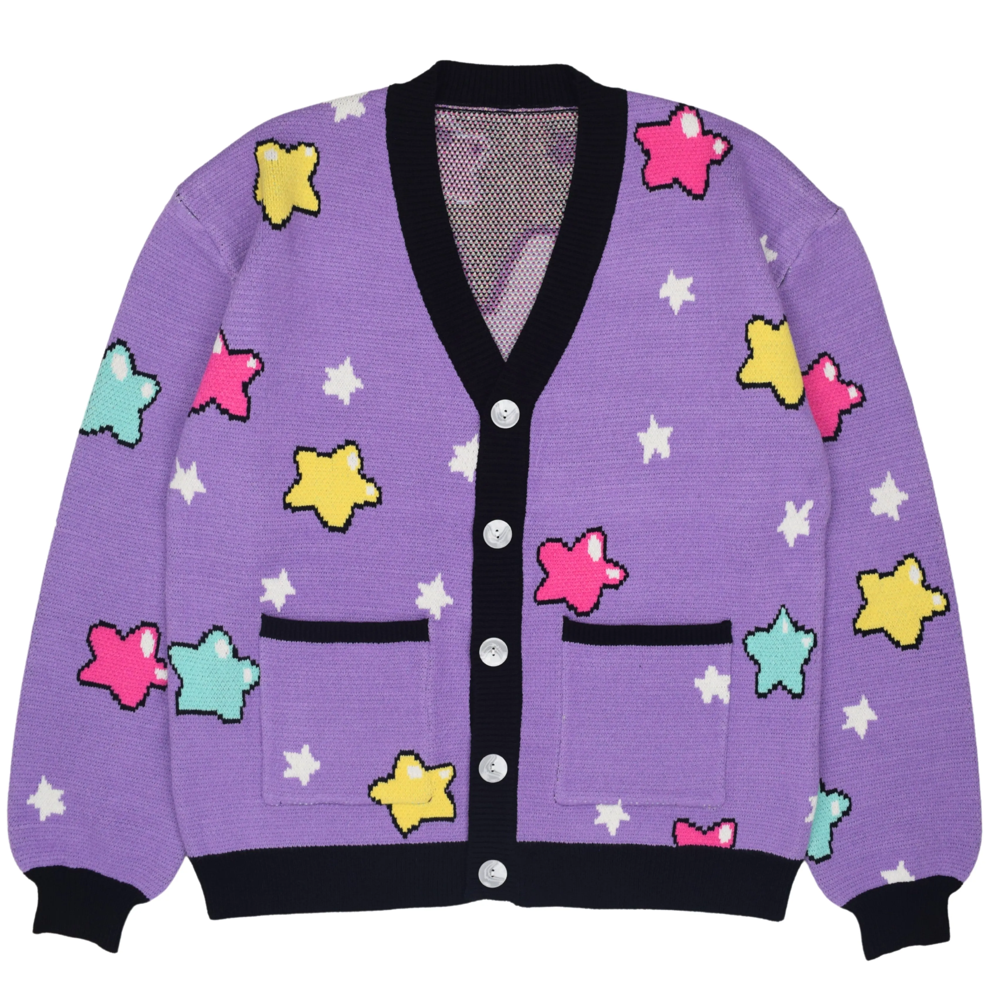 Space Cat Cardigan sold by Steady Hands product image thumbnail 2