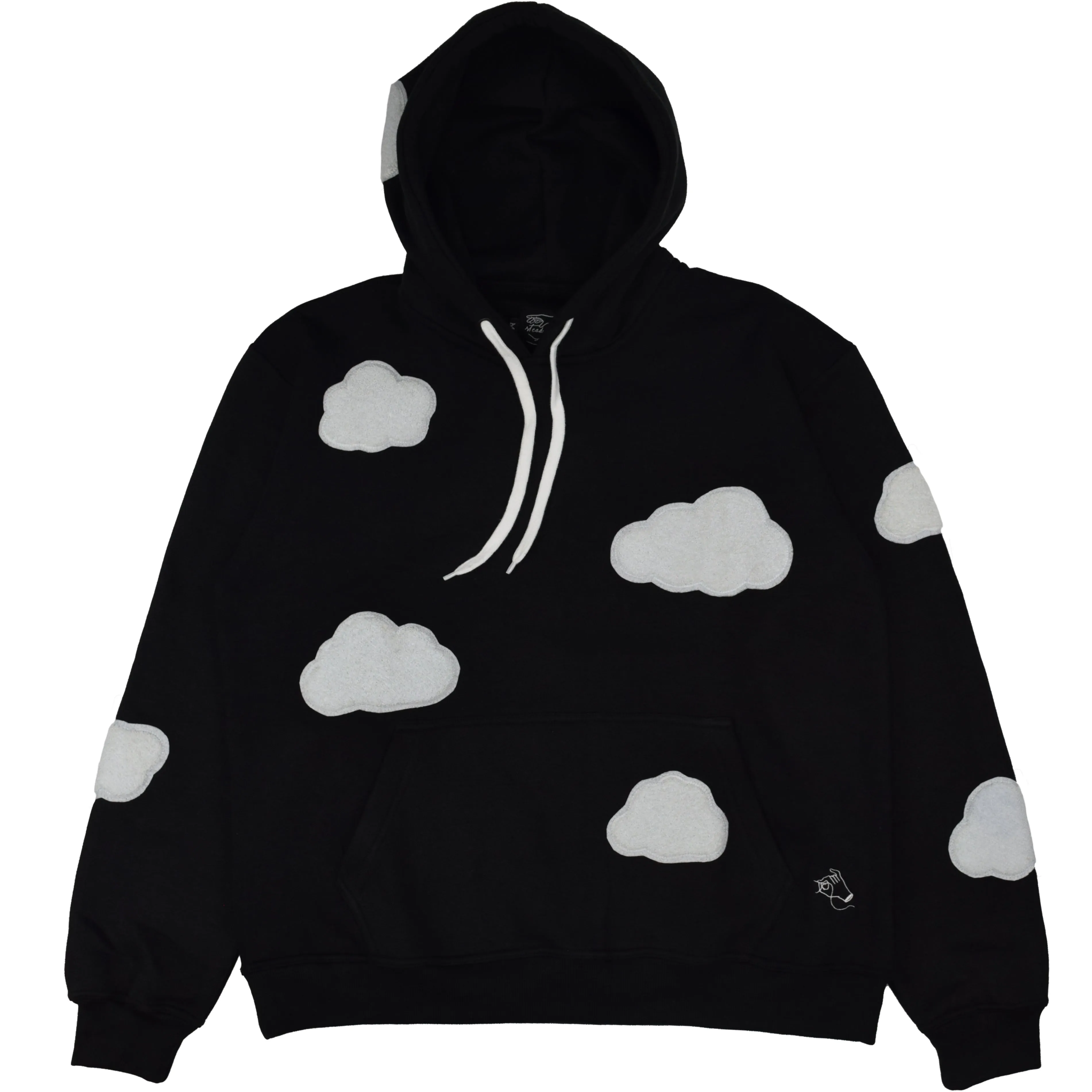 Black Cloud Hoodie sold by Steady Hands
