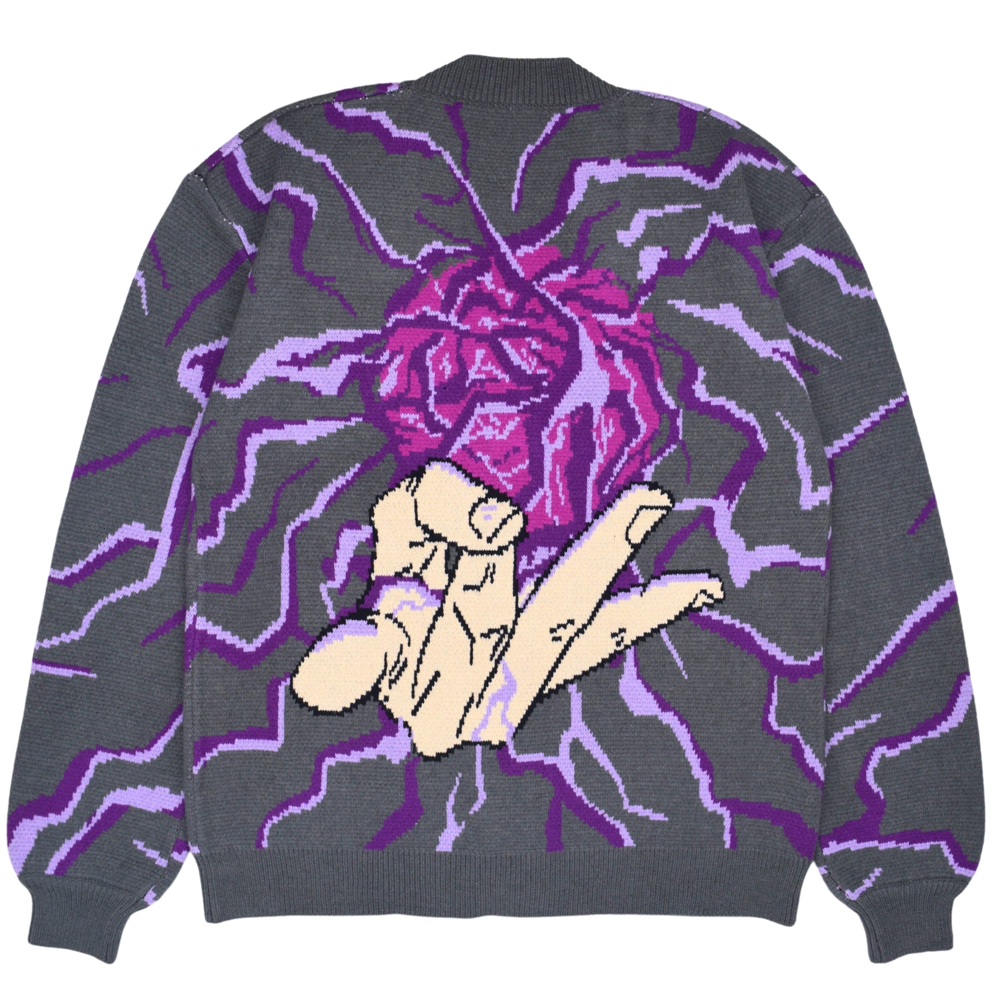 Hollow Purple Cardigan sold by Steady Hands