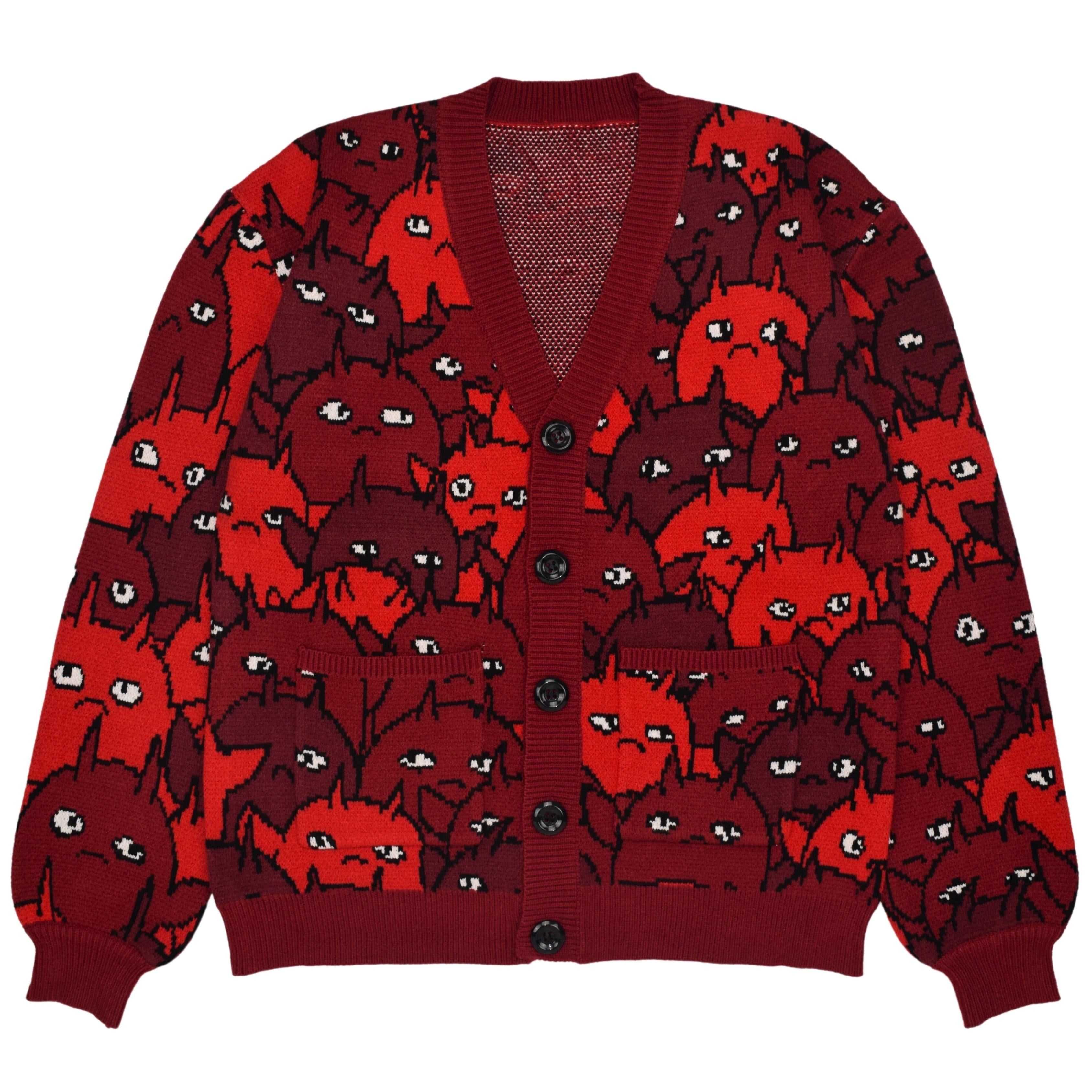 Demons Cardigan sold by Steady Hands