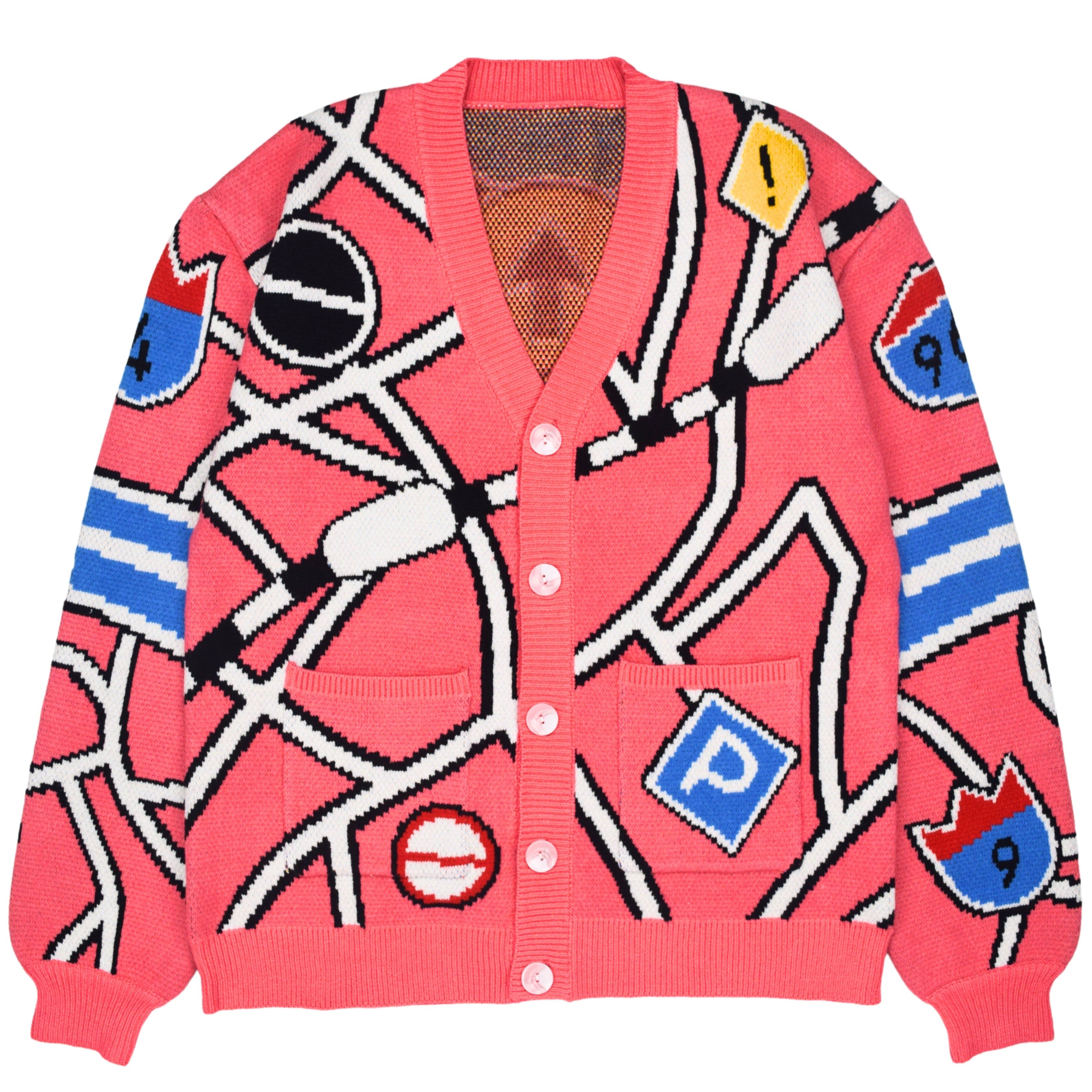 Flower Park Cardigan sold by Steady Hands