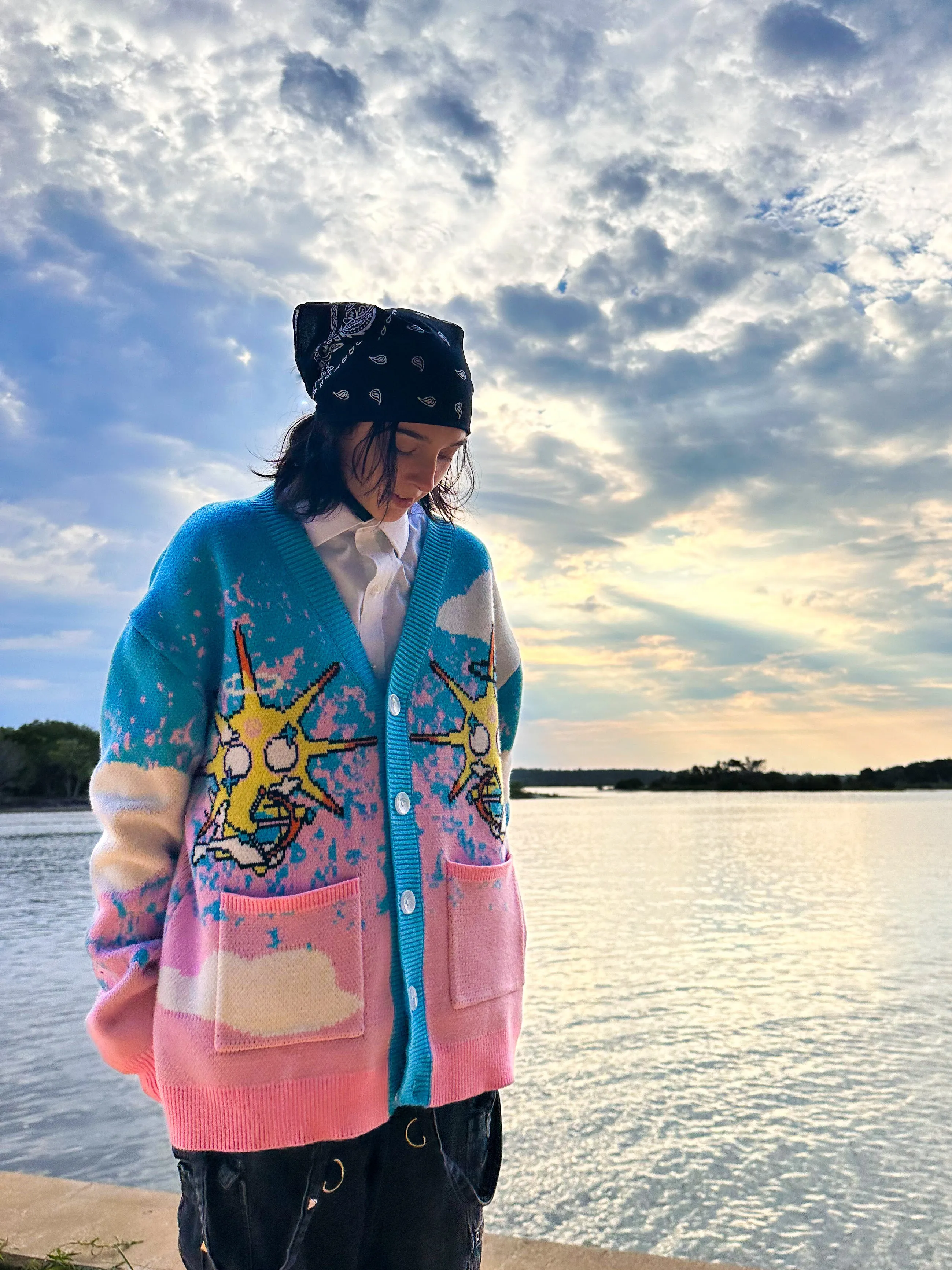 Sun God Cardigan sold by Steady Hands product image thumbnail 4