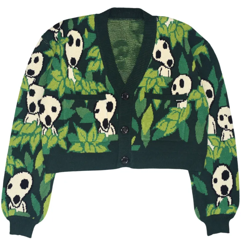 Cropped Tree Spirit Cardigan sold by Steady Hands