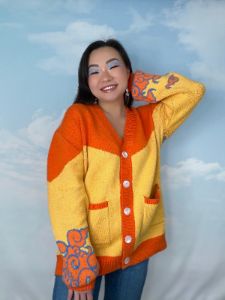 Air Temple Cardigan sold by Steady Hands