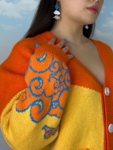 Air Temple Cardigan sold by Steady Hands
