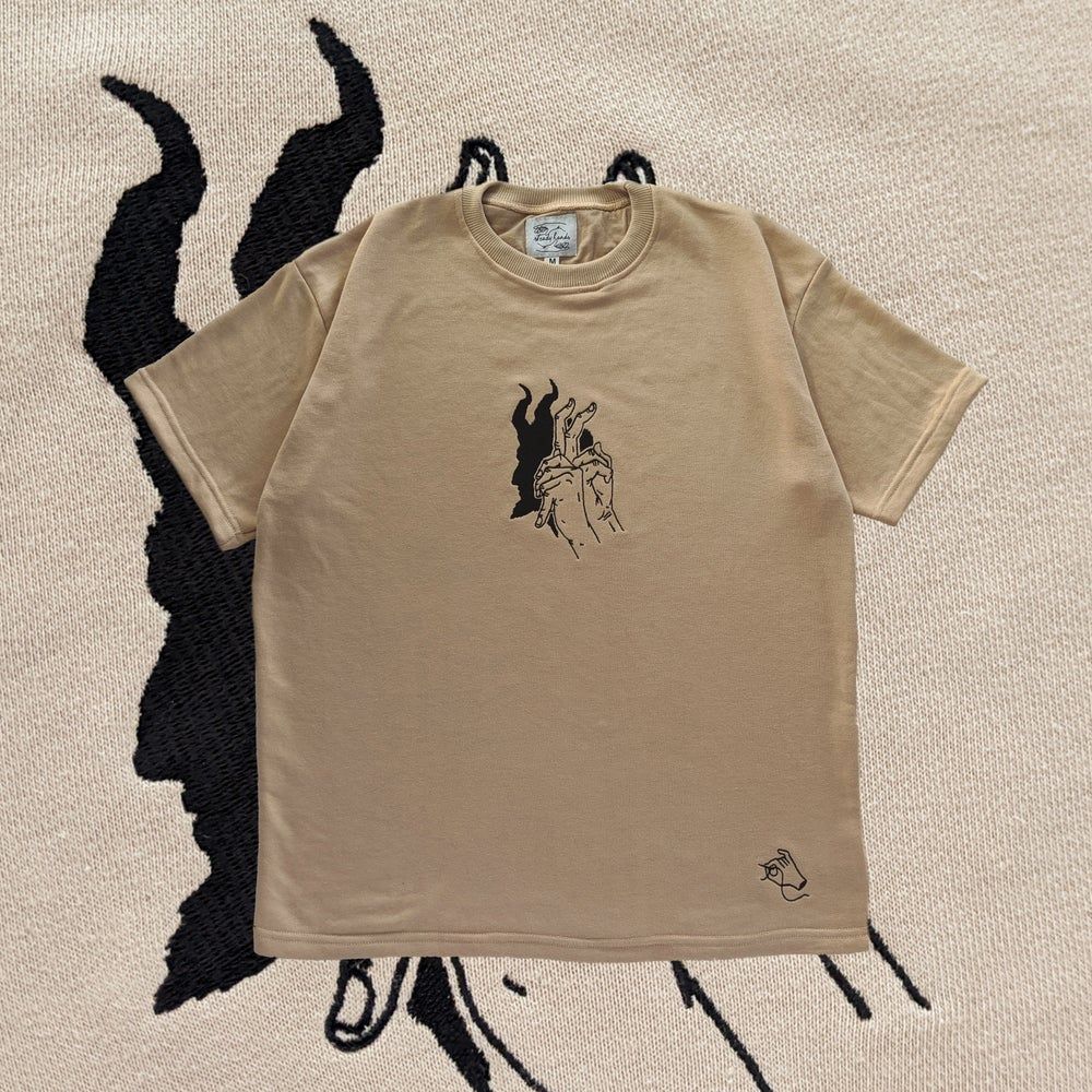 Idle Hands Shadow Puppet Tee sold by Steady Hands product image thumbnail 3