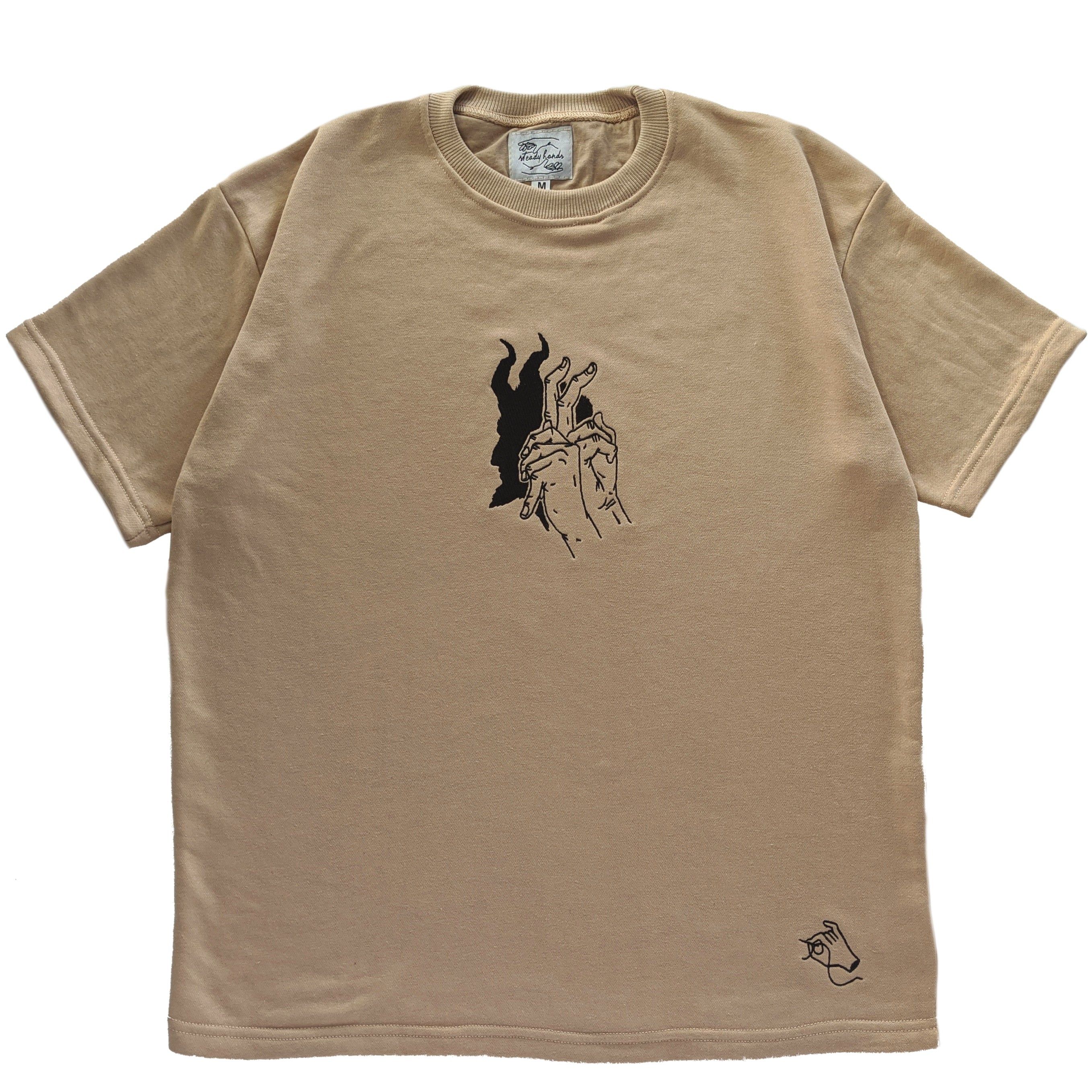 Idle Hands Shadow Puppet Tee sold by Steady Hands