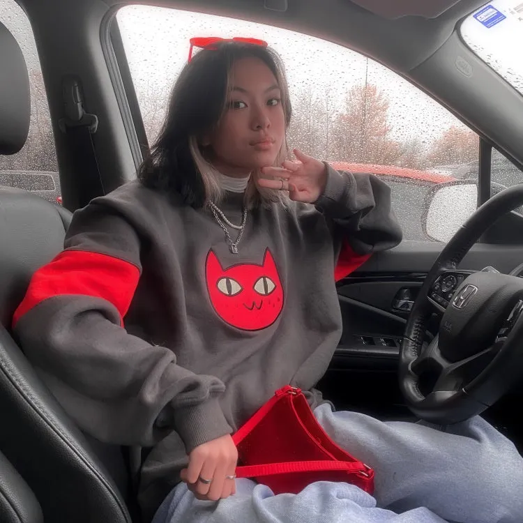 Cat Sweater sold by Steady Hands product image thumbnail 3