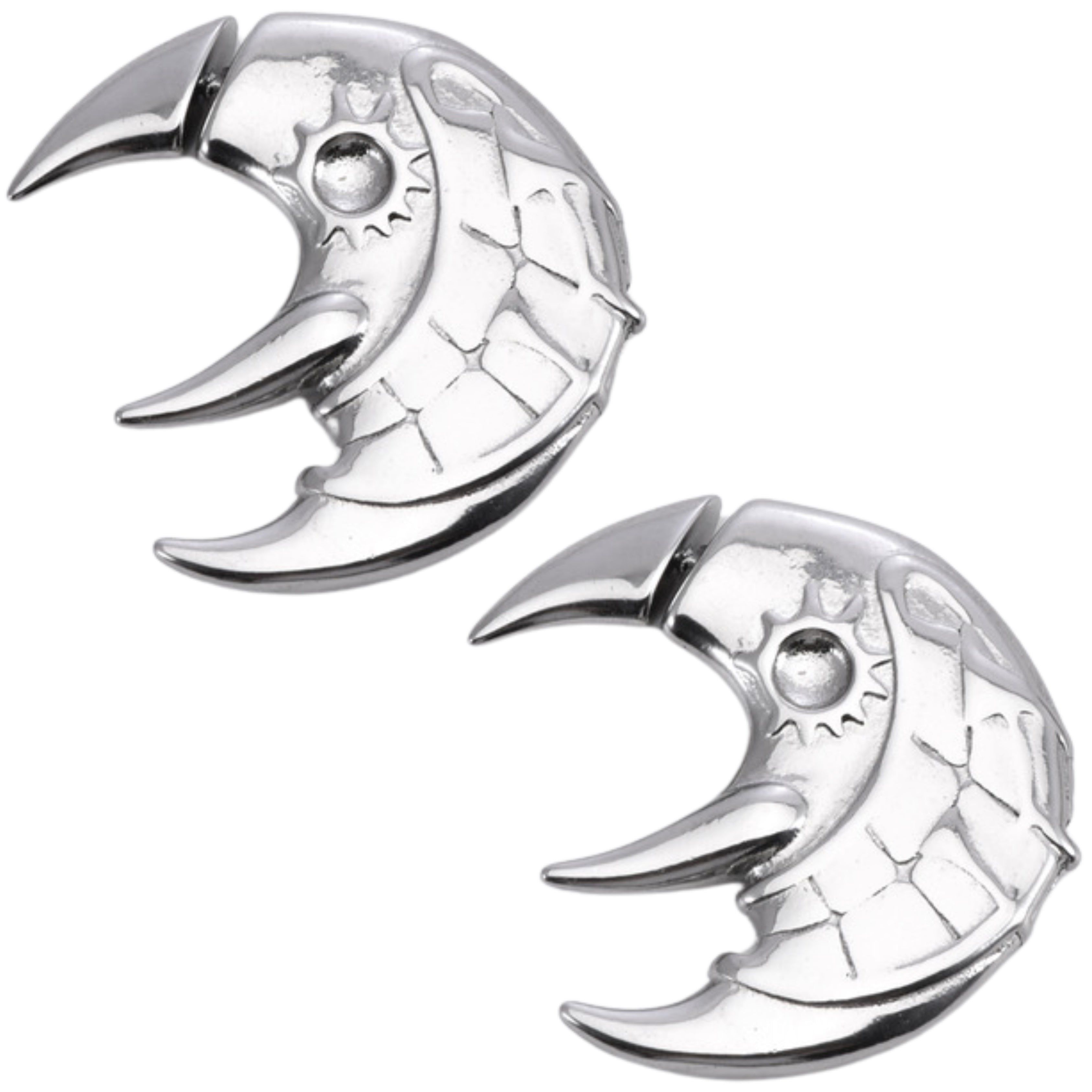 Silver Moon Earring sold by Steady Hands product image thumbnail 2