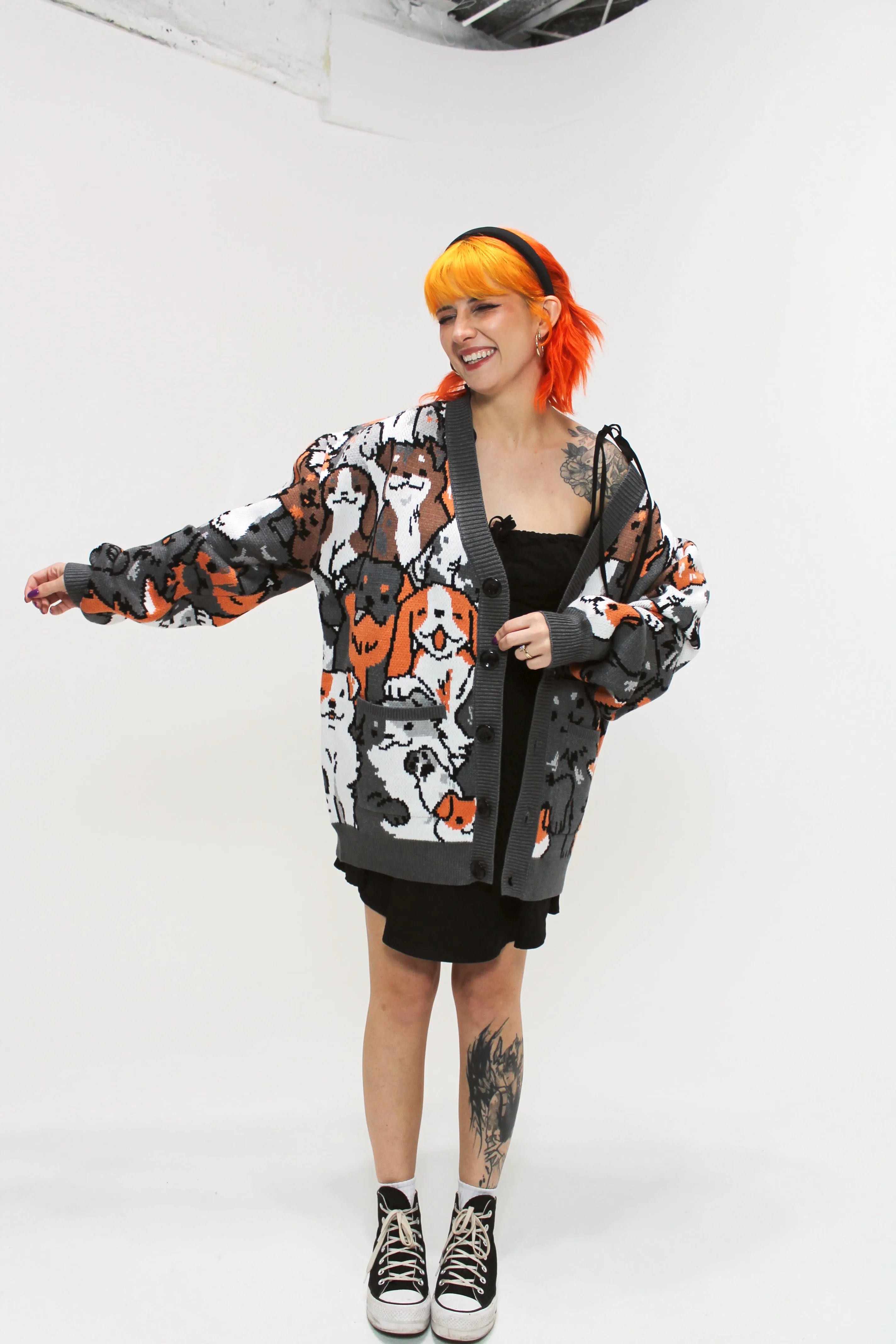 Got That Dog On Me Cardigan sold by Steady Hands product image thumbnail 3