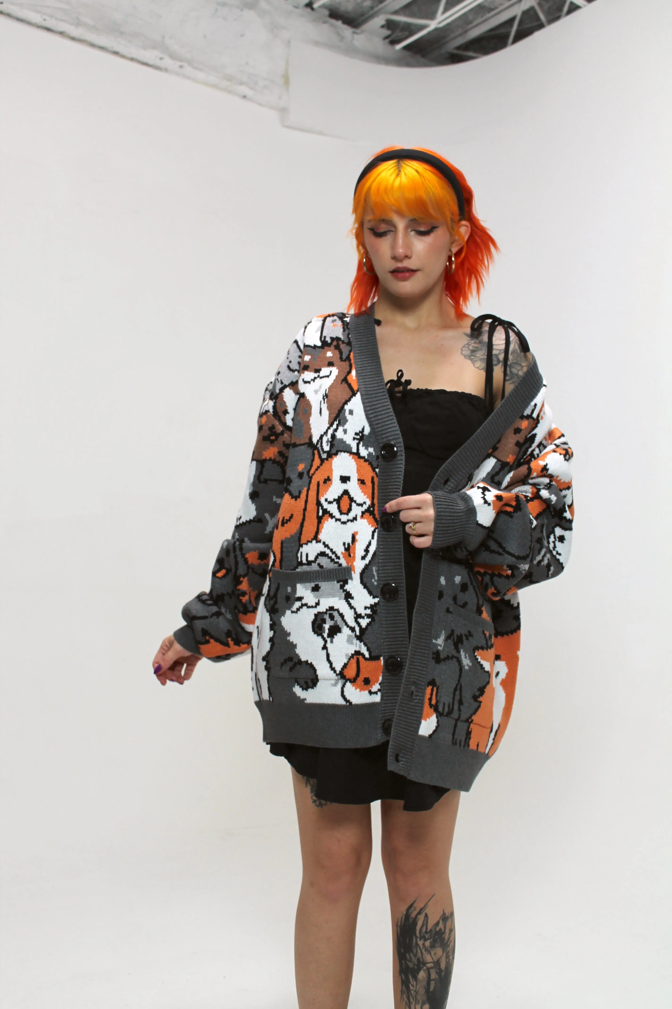 Got That Dog On Me Cardigan sold by Steady Hands product image thumbnail 4