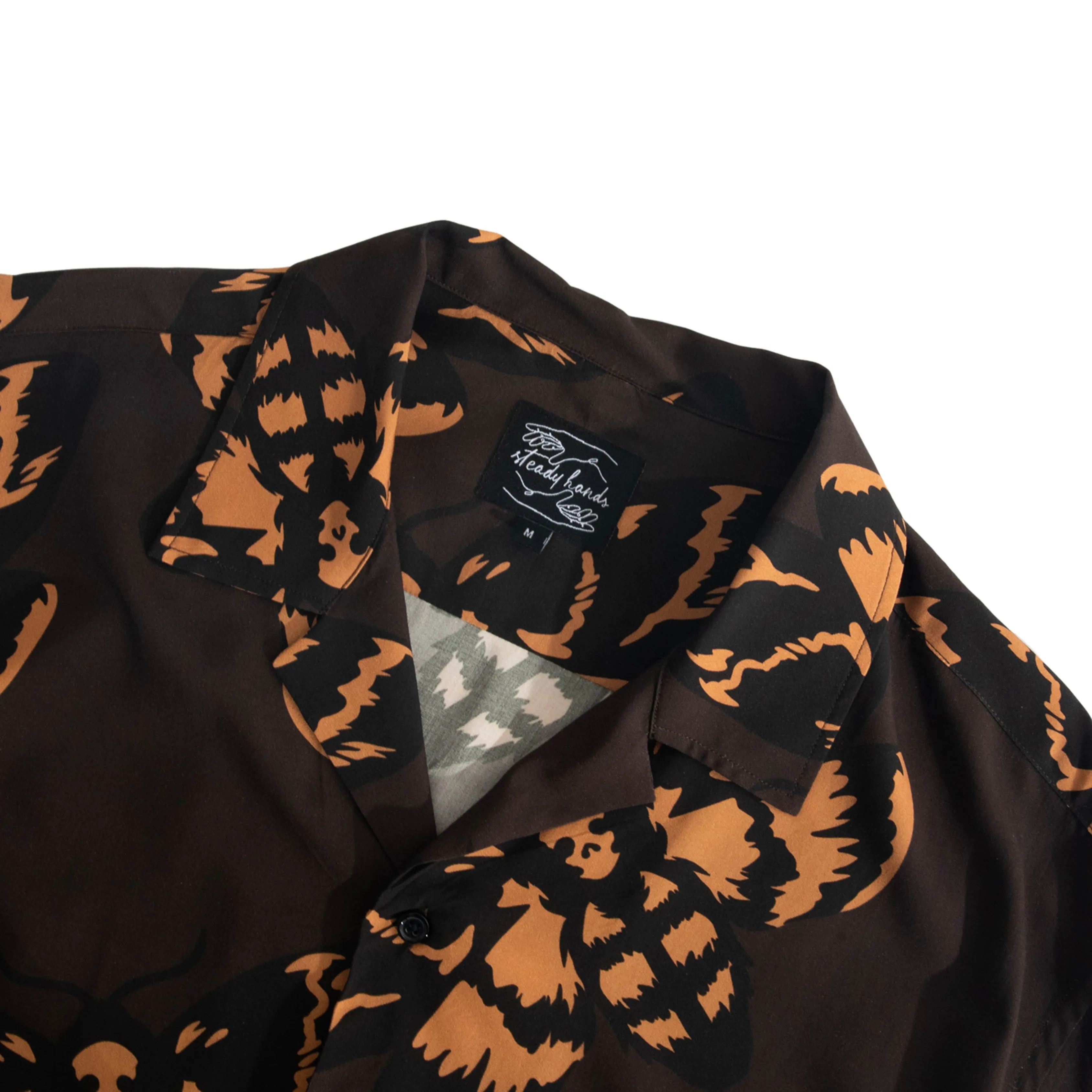 Death's-Head Hawkmoth Button Up sold by Steady Hands product image thumbnail 5