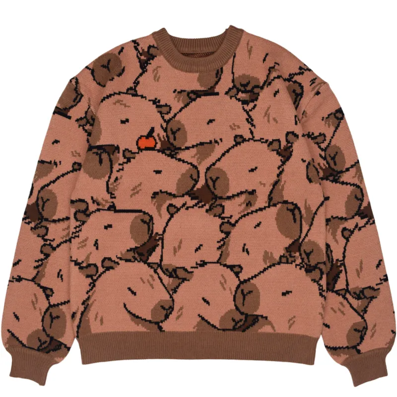 Capybara With Me Sweater sold by Steady Hands