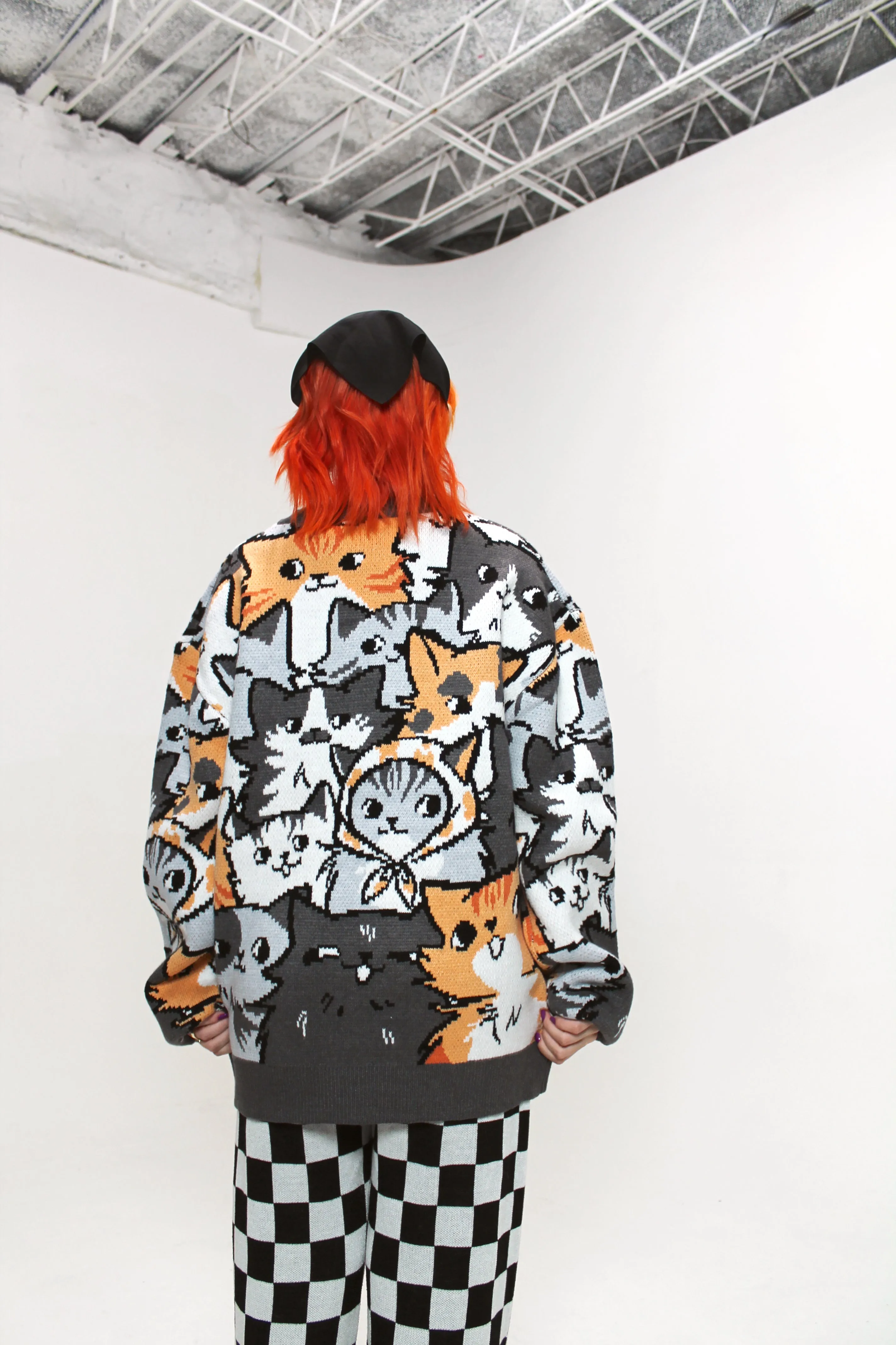 Are You Kitten Me Sweater sold by Steady Hands product image thumbnail 4