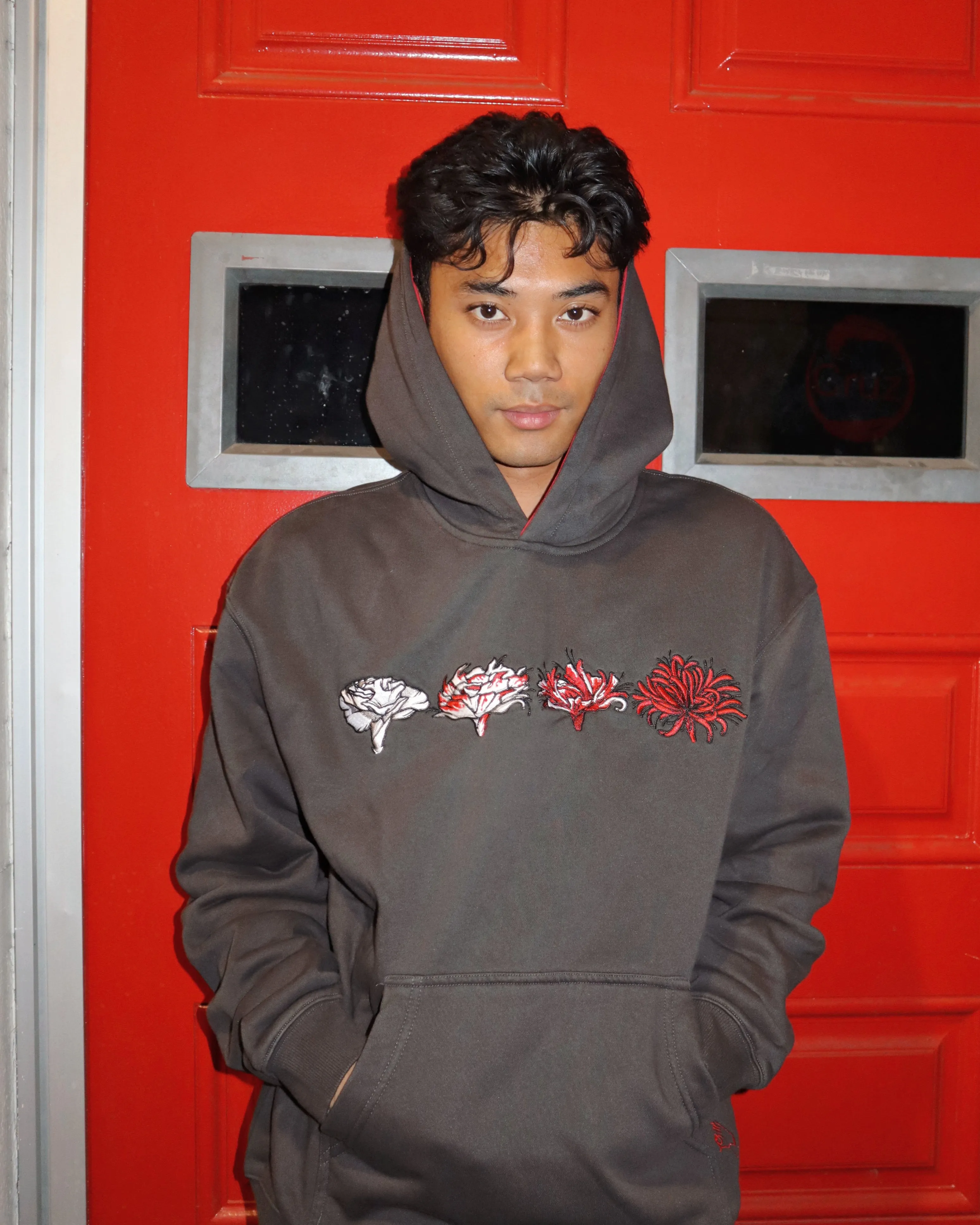 Carnation Hoodie sold by Steady Hands product image thumbnail 3