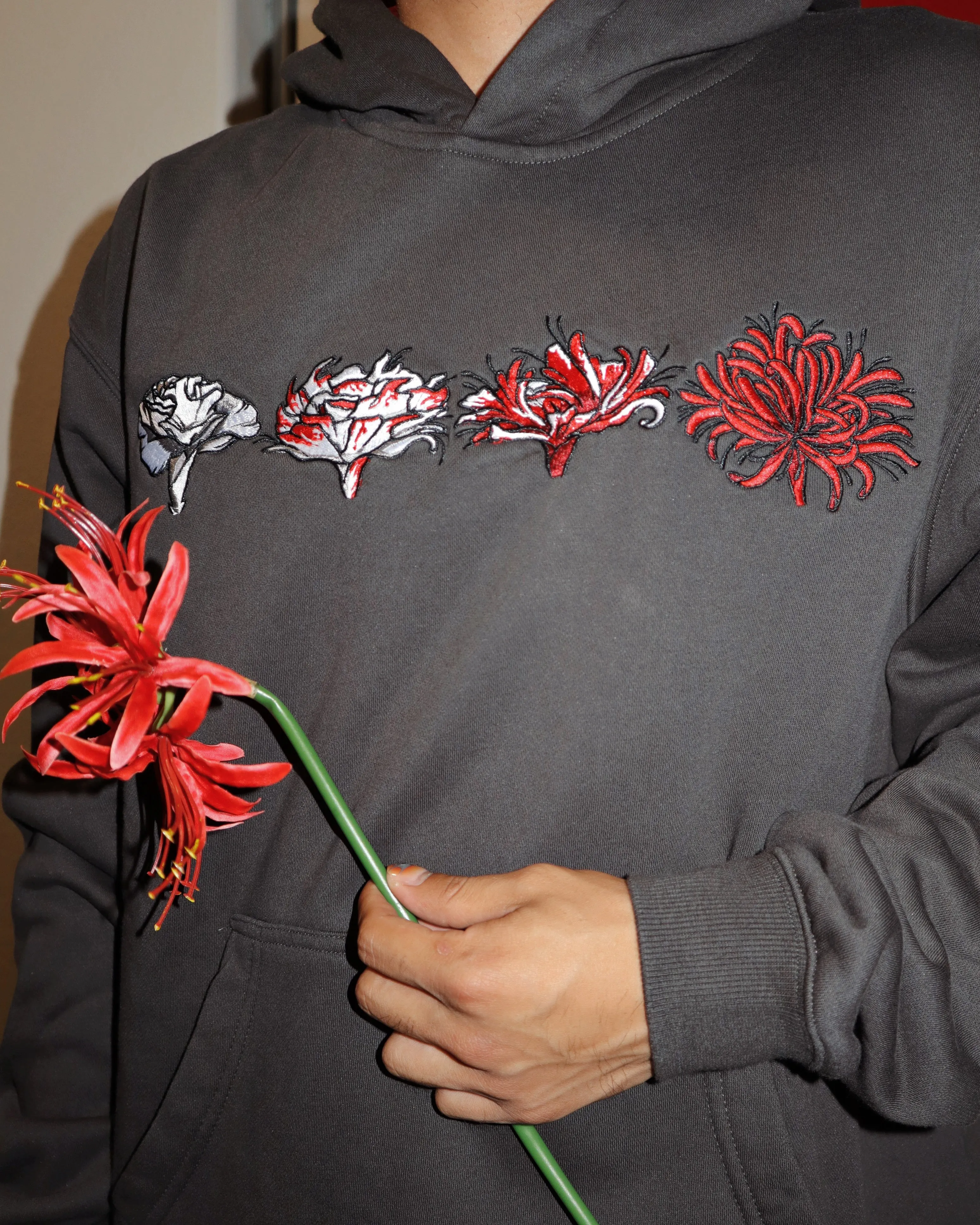Carnation Hoodie sold by Steady Hands product image thumbnail 4