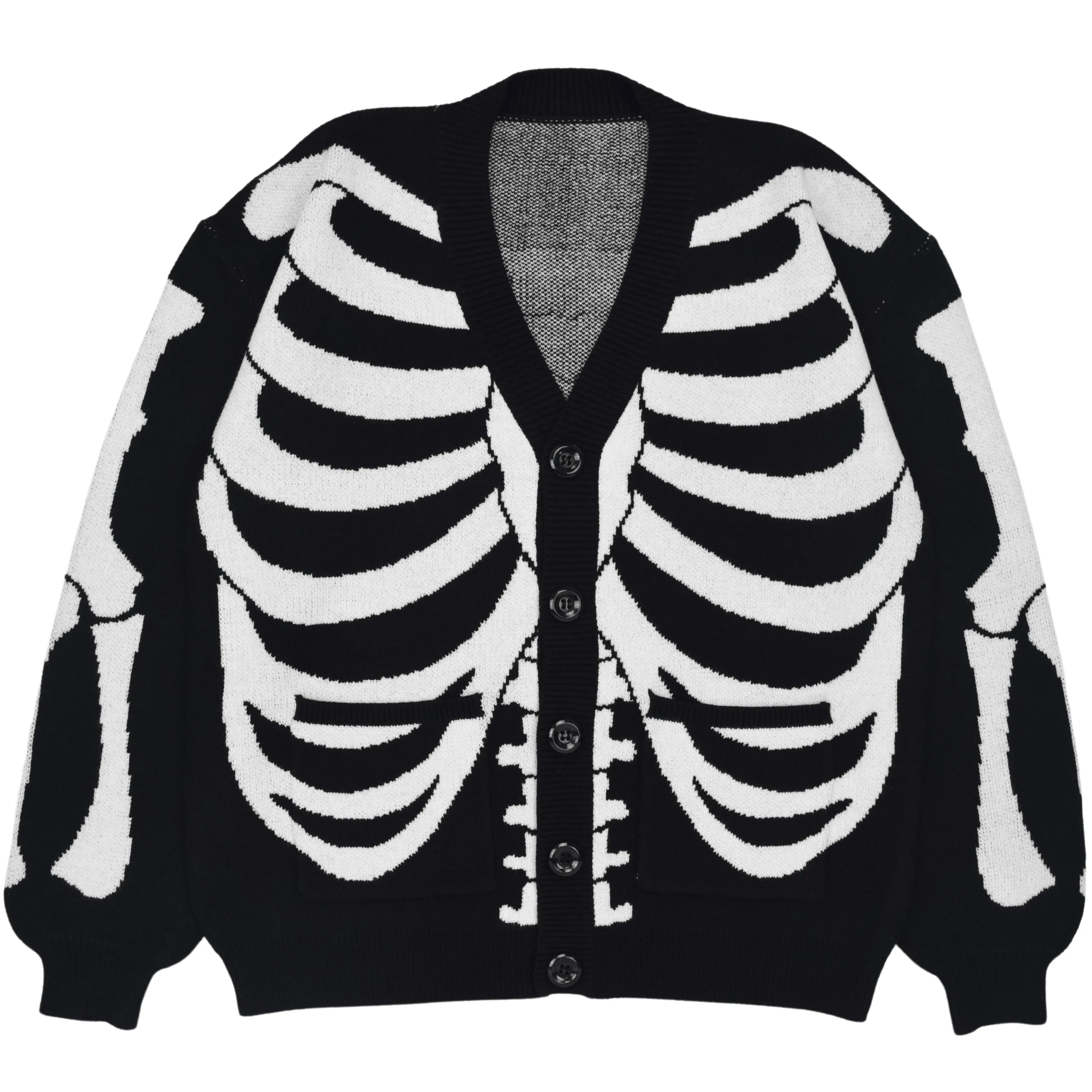 Spooky Scary Skeleton Cardigan sold by Steady Hands